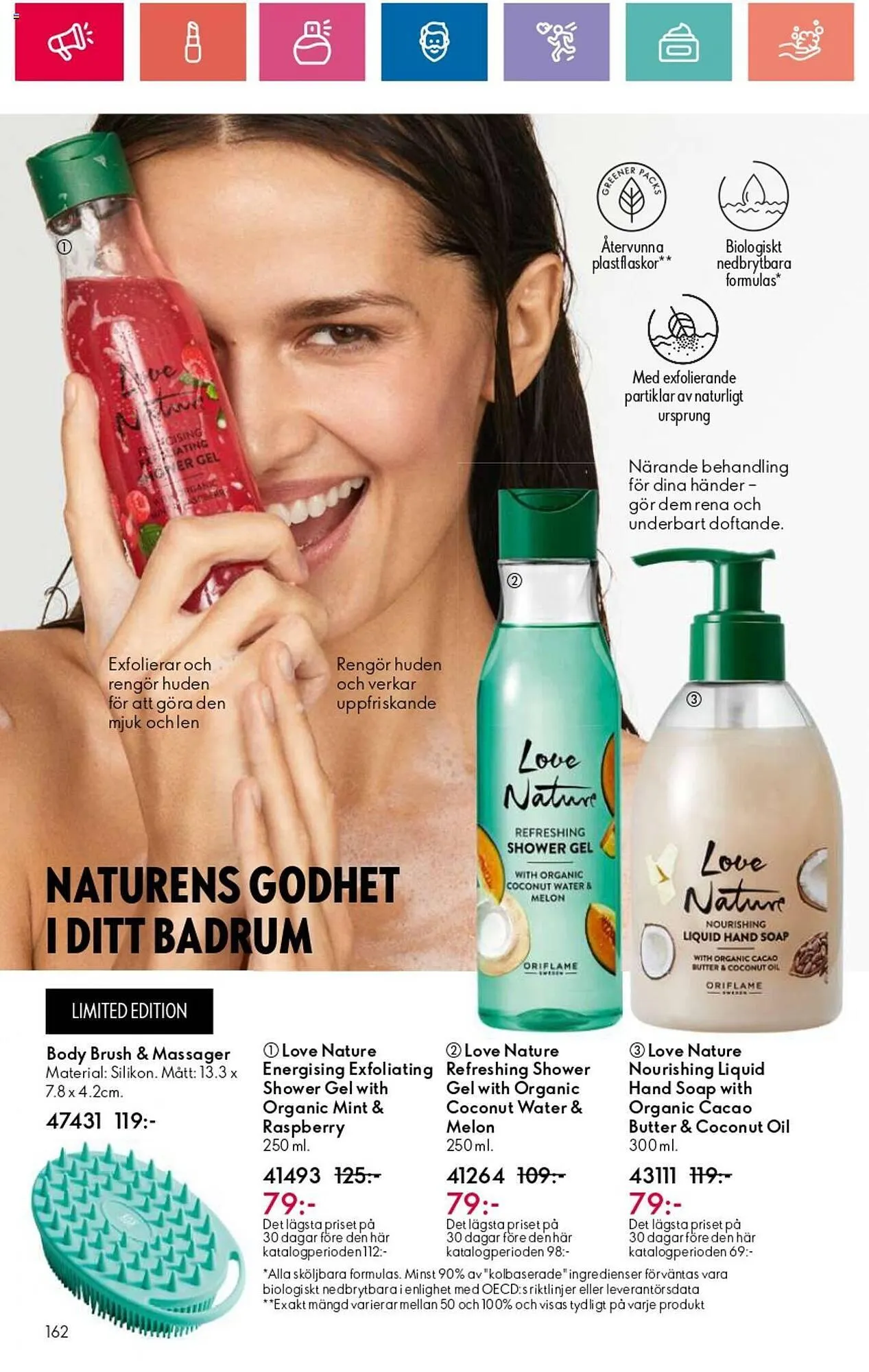 Oriflame reklamblad från 12 september till 2 oktober 2024 - Reklamblad sidor 162
