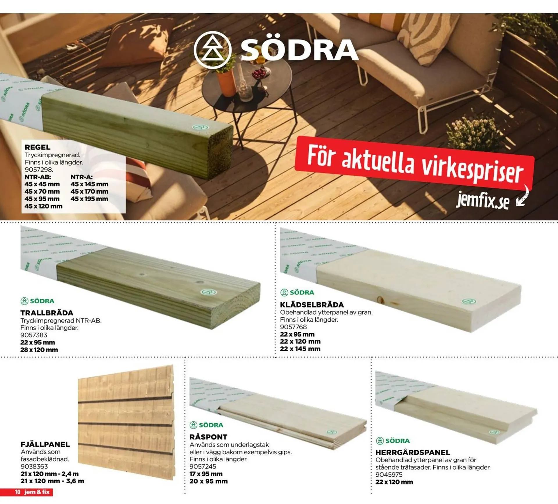Jem&Fix reklamblad från 28 juli till 3 augusti 2025 - Reklamblad sidor 10