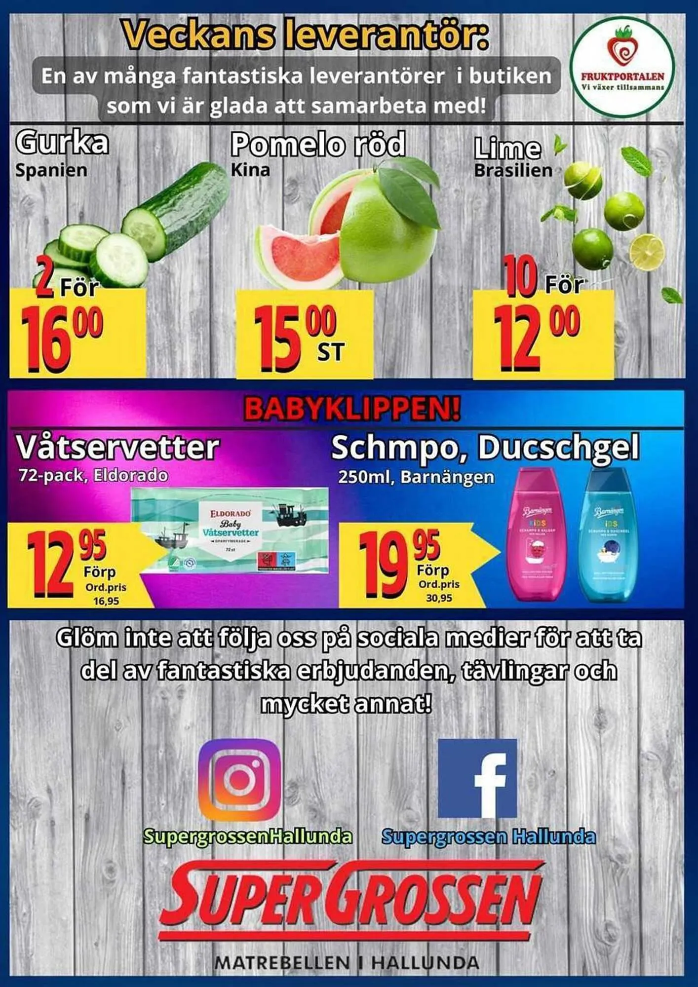 Supergrossen reklamblad från 10 mars till 16 mars 2025 - Reklamblad sidor 14