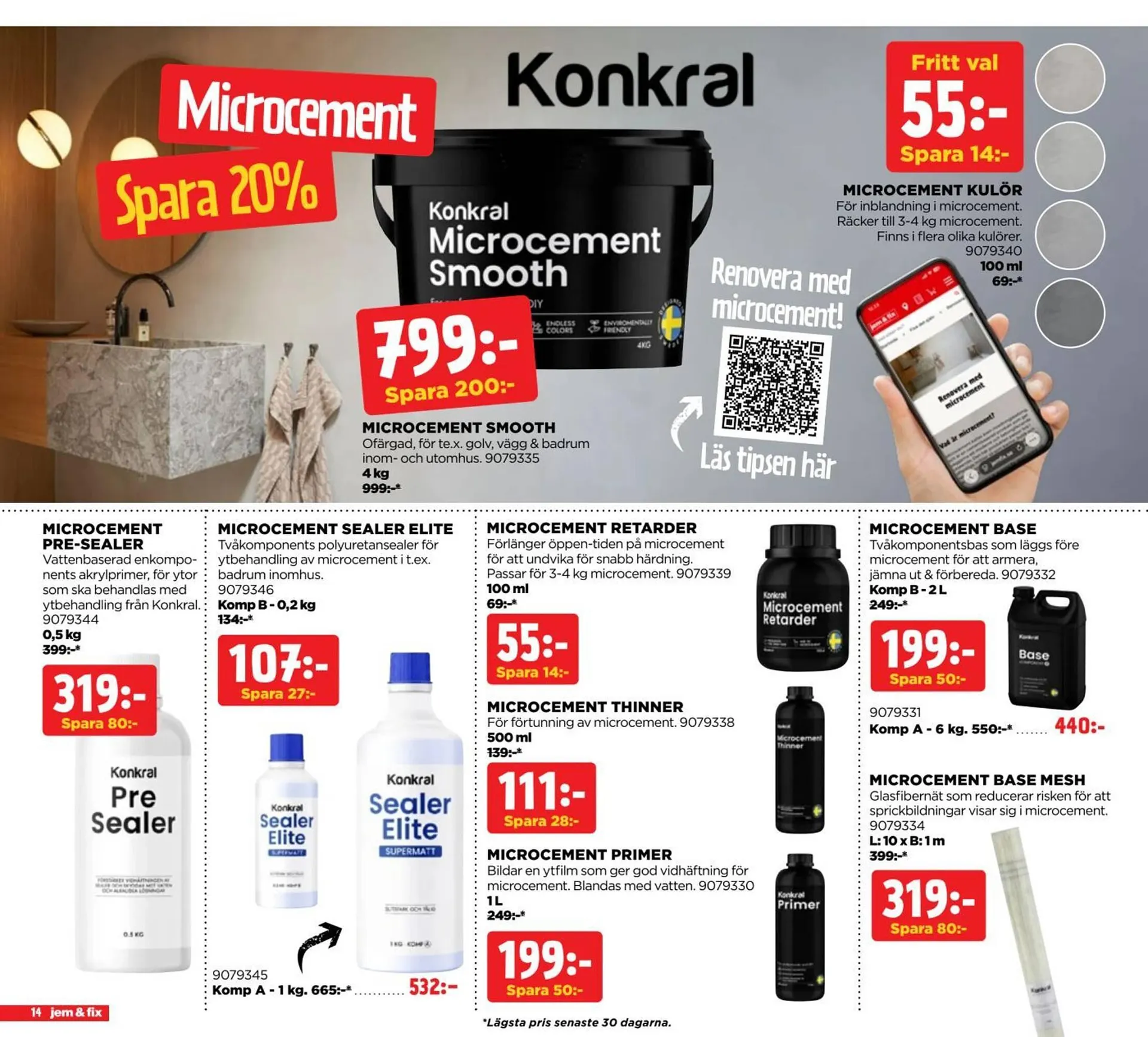 Jem&Fix reklamblad från 3 november till 16 november 2025 - Reklamblad sidor 14