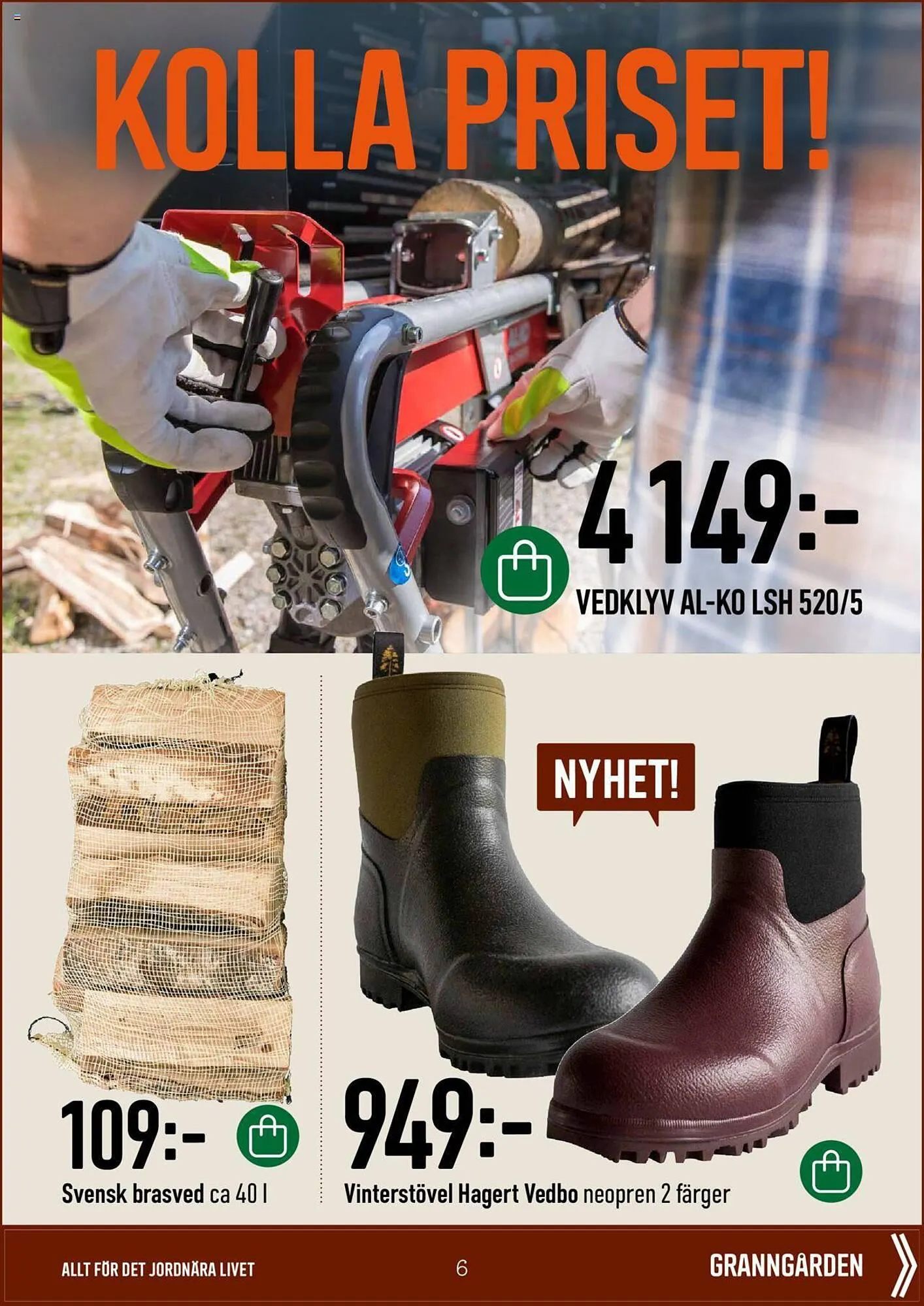 Granngården reklamblad från 22 september till 1 oktober 2023 - Reklamblad sidor 6