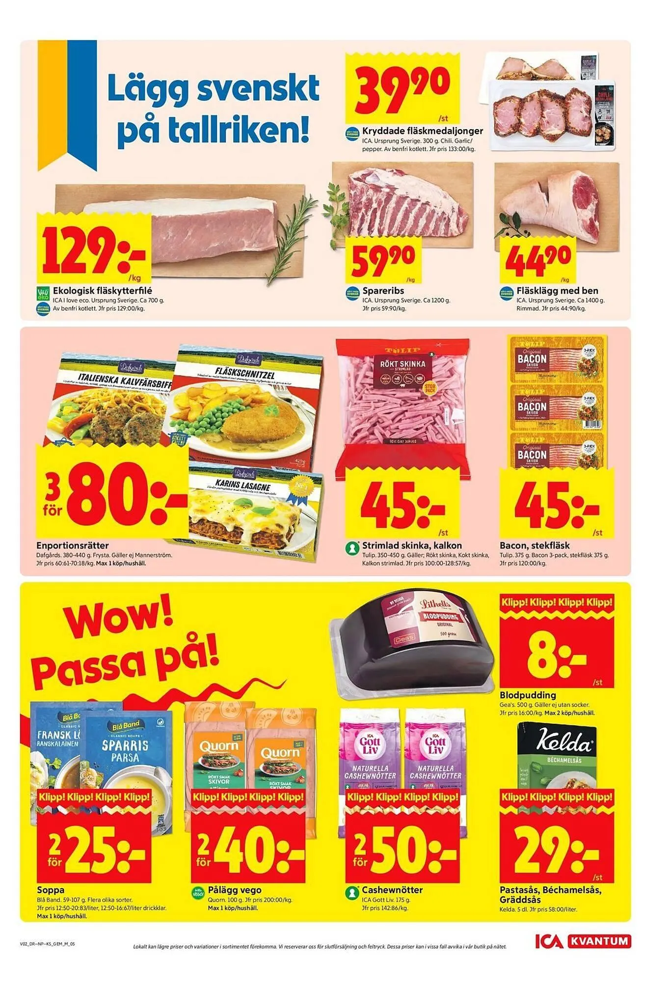 ICA Kvantum reklamblad från 5 januari till 11 januari 2026 - Reklamblad sidor 5