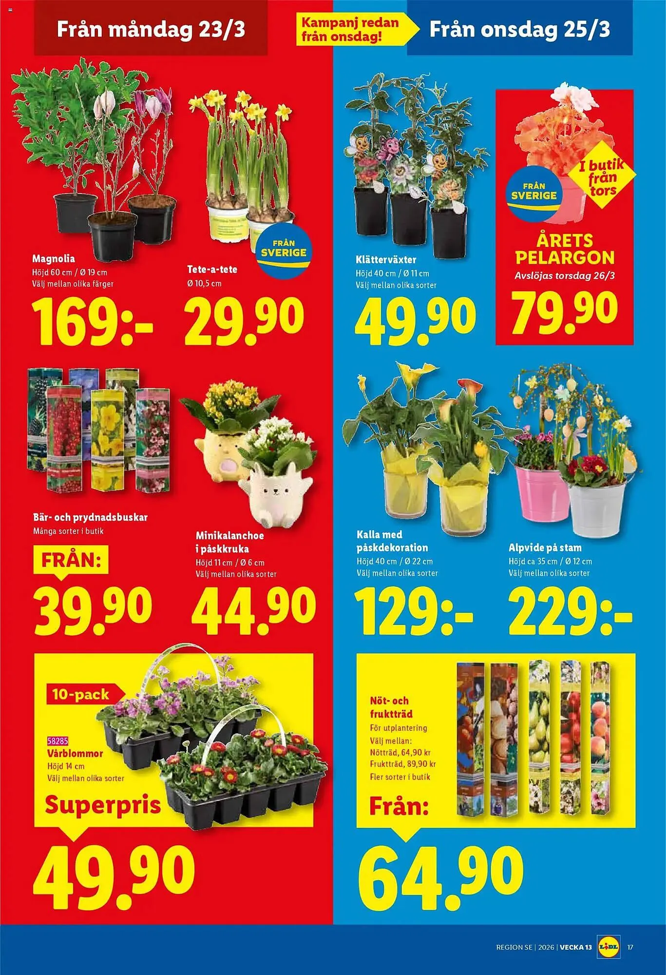 Lidl reklamblad från 23 mars till 29 mars 2026 - Reklamblad sidor 19
