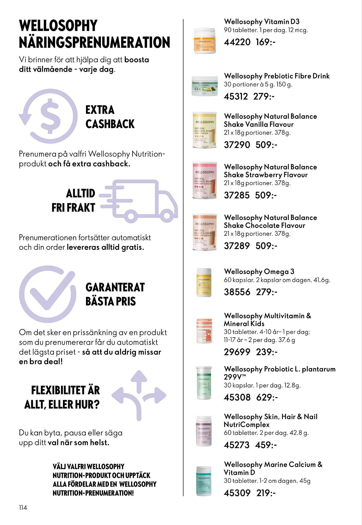 Oriflame reklamblad från 1 april till 30 april 2026 - Reklamblad sidor 114