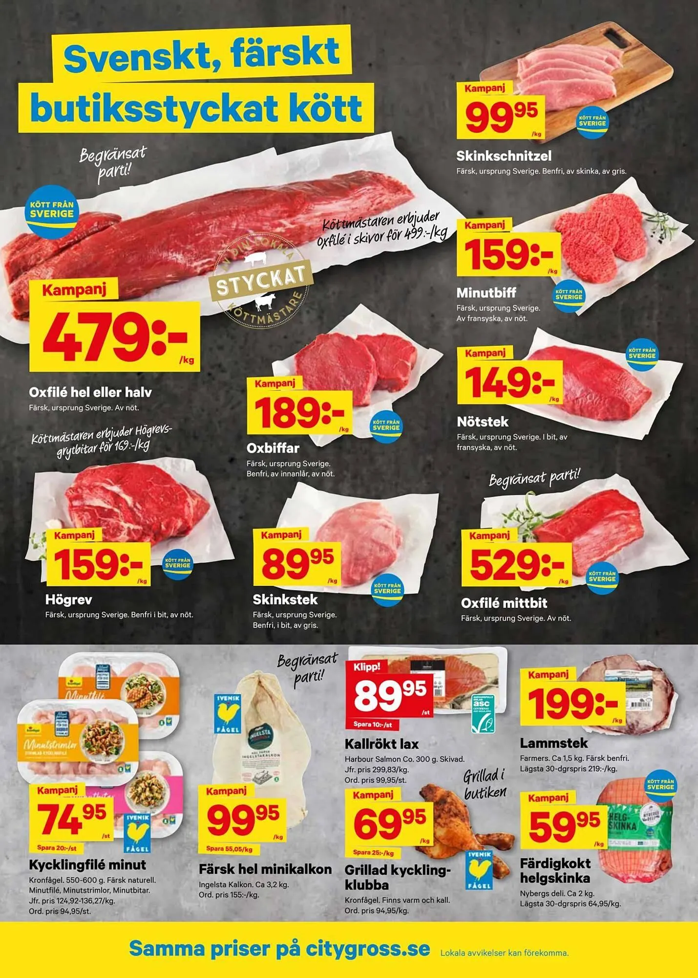 City Gross reklamblad från 27 oktober till 2 november 2025 - Reklamblad sidor 2