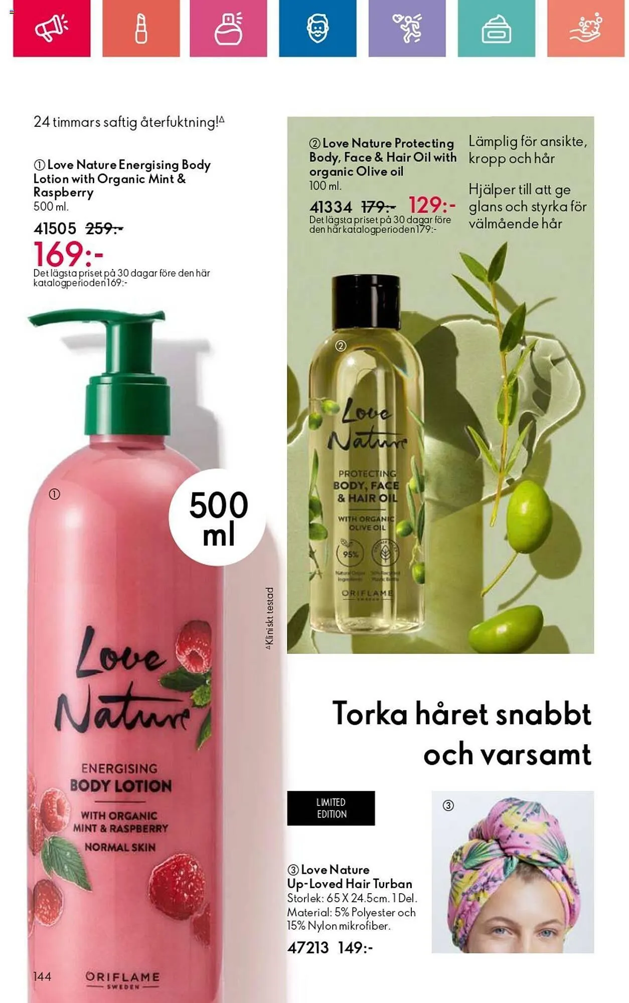 Oriflame reklamblad från 24 oktober till 13 november 2024 - Reklamblad sidor 144
