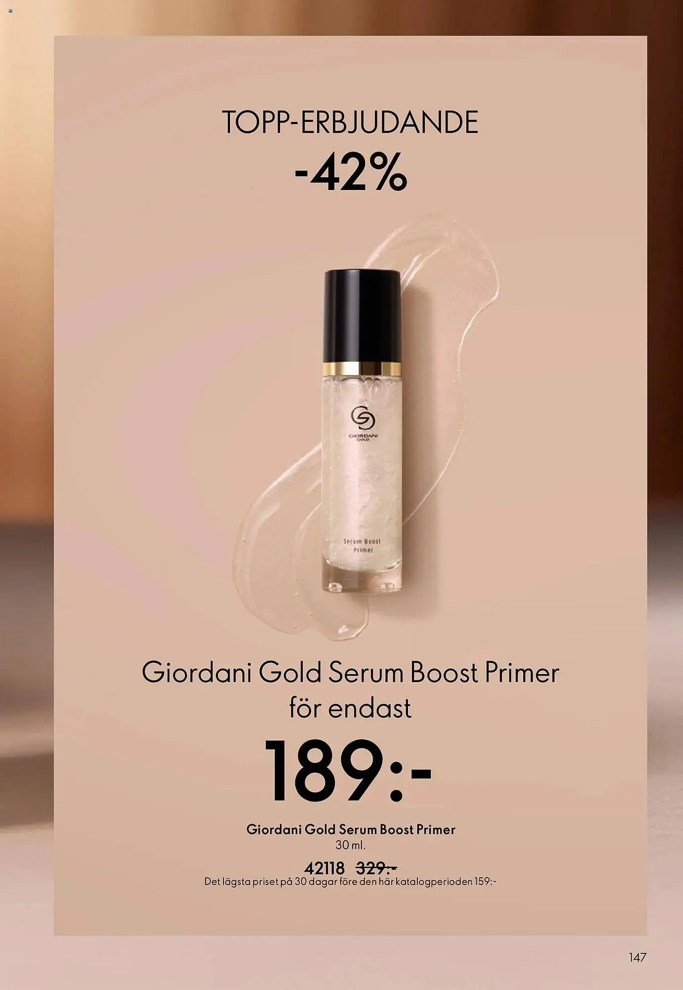 Oriflame reklamblad från 22 april till 12 maj 2026 - Reklamblad sidor 147