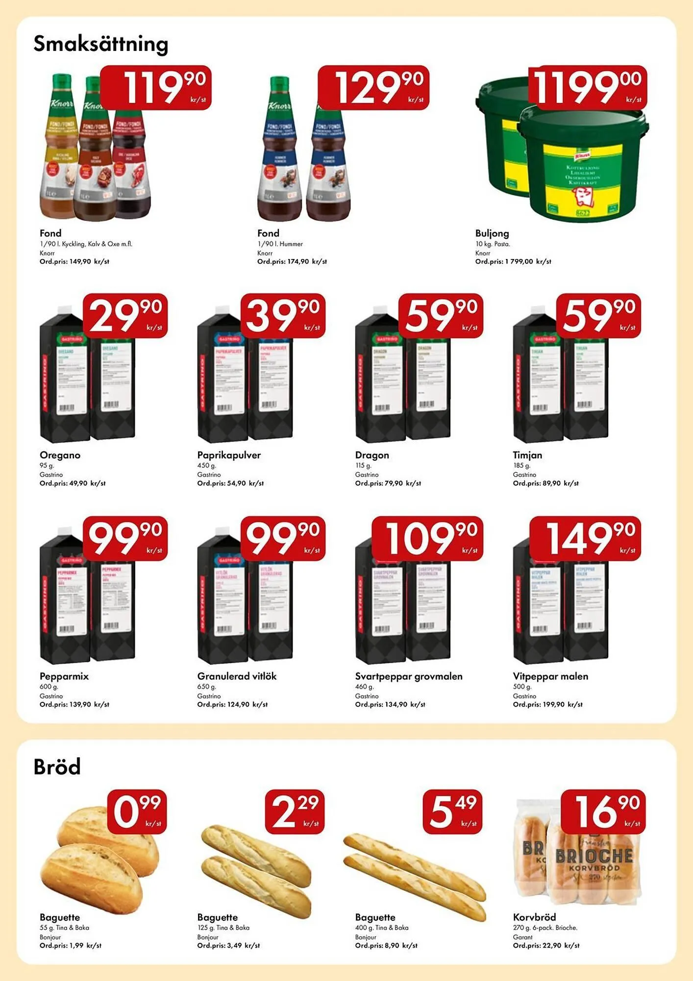 Snabbgross reklamblad från 20 april till 3 maj 2026 - Reklamblad sidor 8