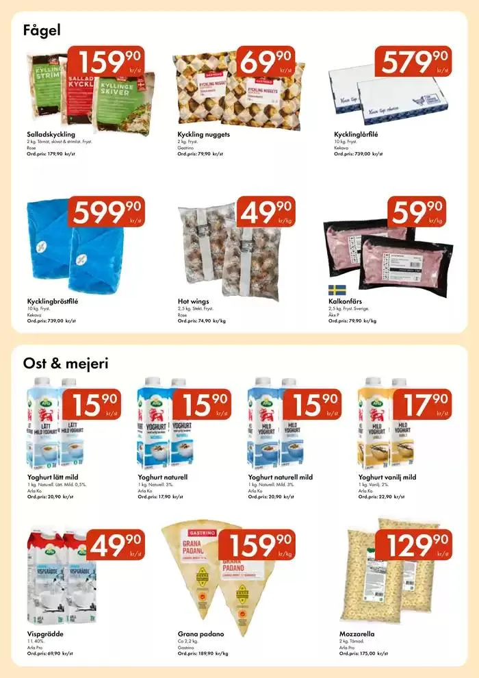 Snabbgross Kampanjblad v. 1–2 från 30 december till 13 januari 2025 - Reklamblad sidor 3