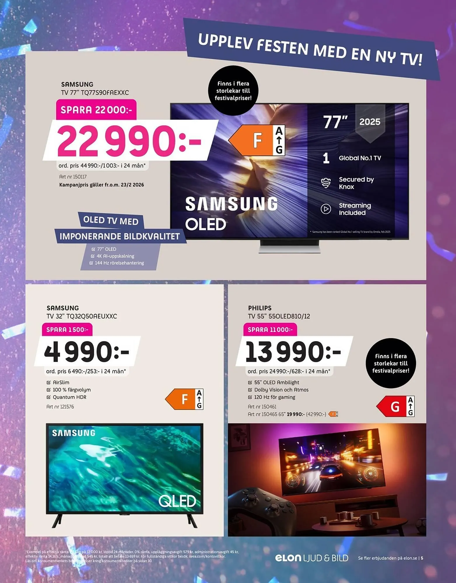 Elon reklamblad från 16 februari till 1 mars 2026 - Reklamblad sidor 5