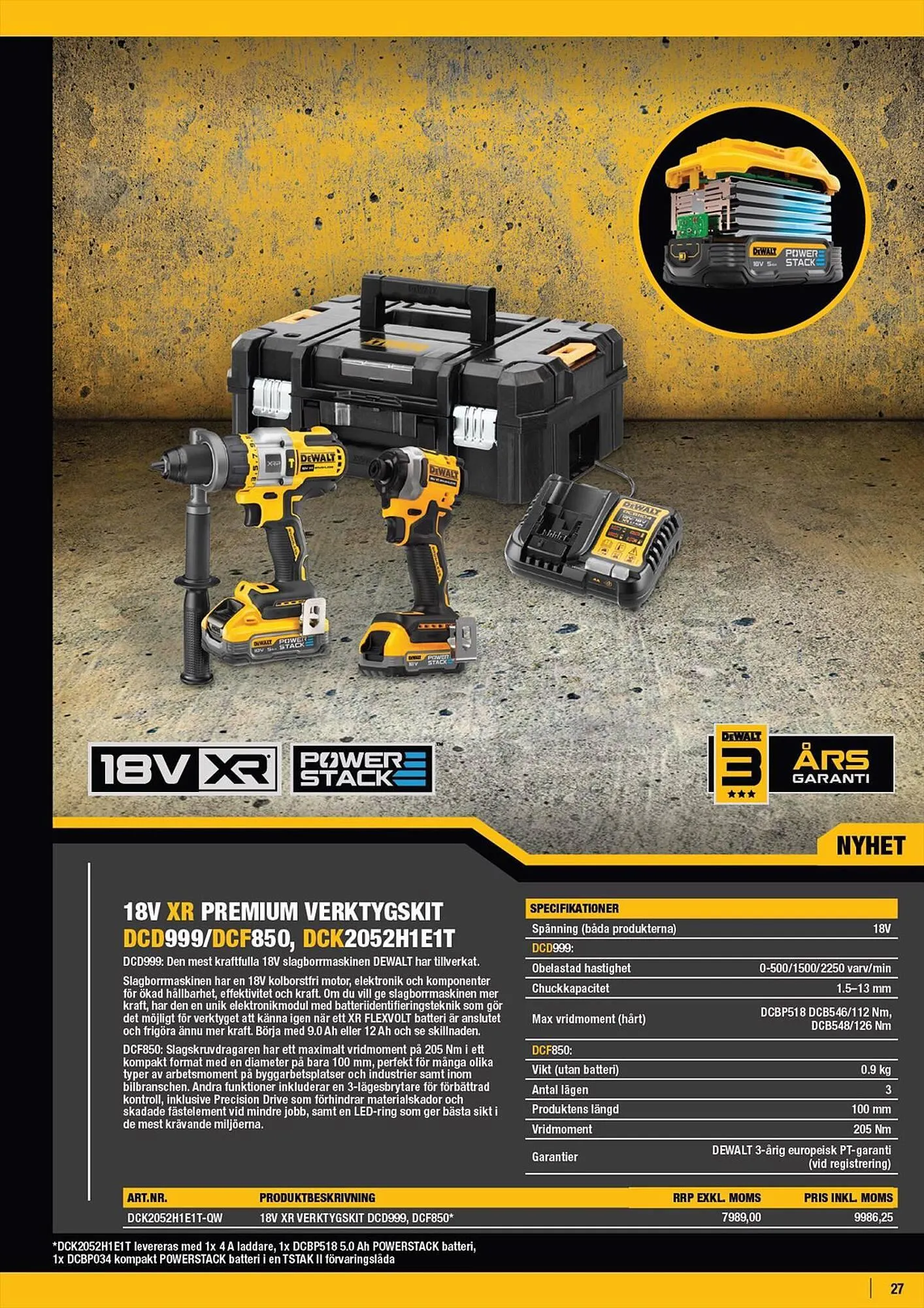 Dewalt reklamblad från 5 maj till 31 december 2023 - Reklamblad sidor 27