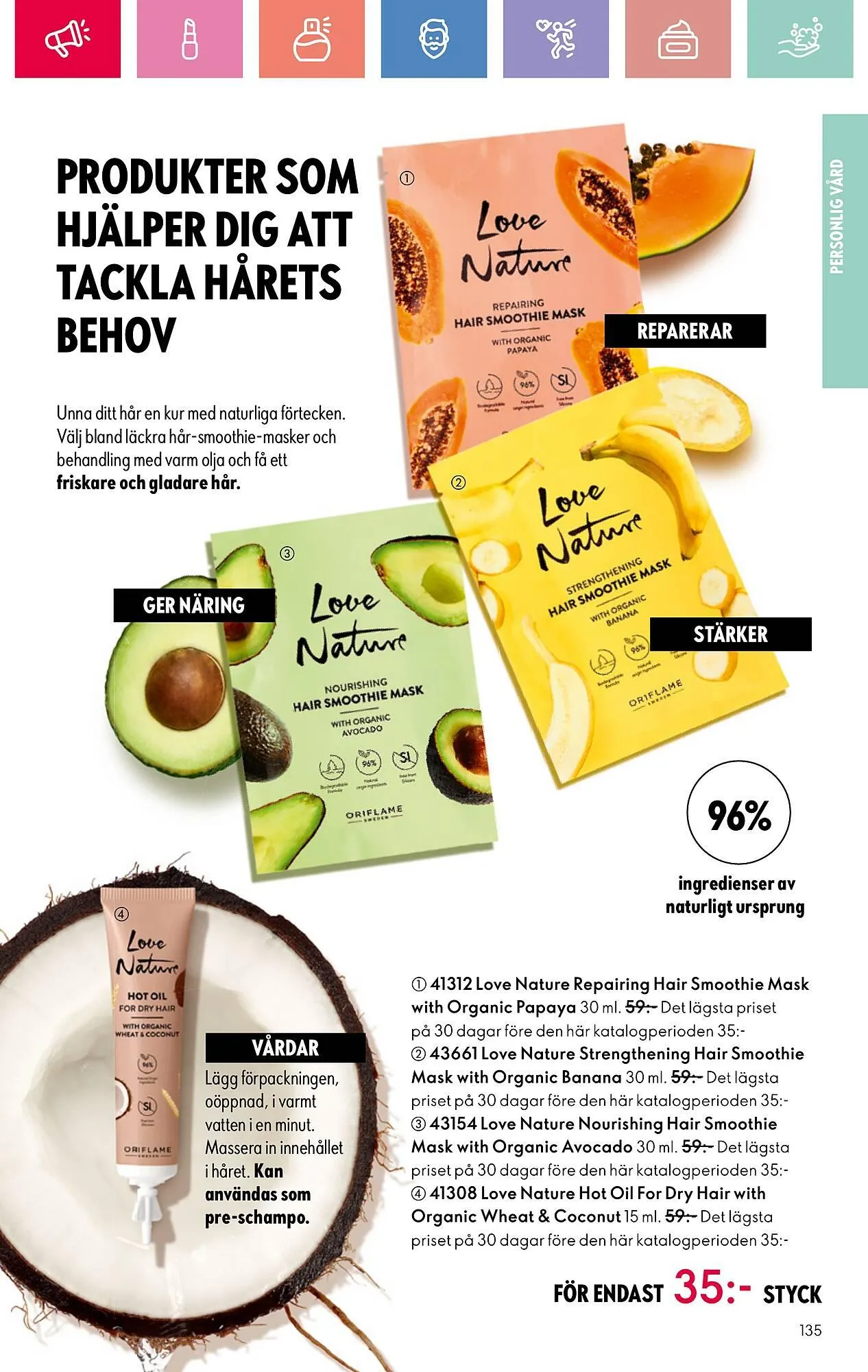 Oriflame reklamblad från 13 juli till 2 augusti 2025 - Reklamblad sidor 135