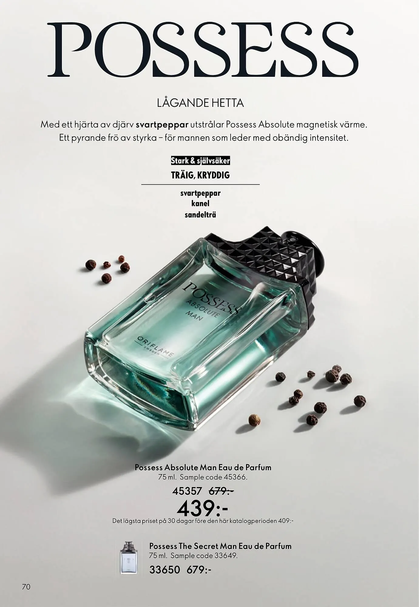 Oriflame reklamblad från 1 april till 30 april 2026 - Reklamblad sidor 70