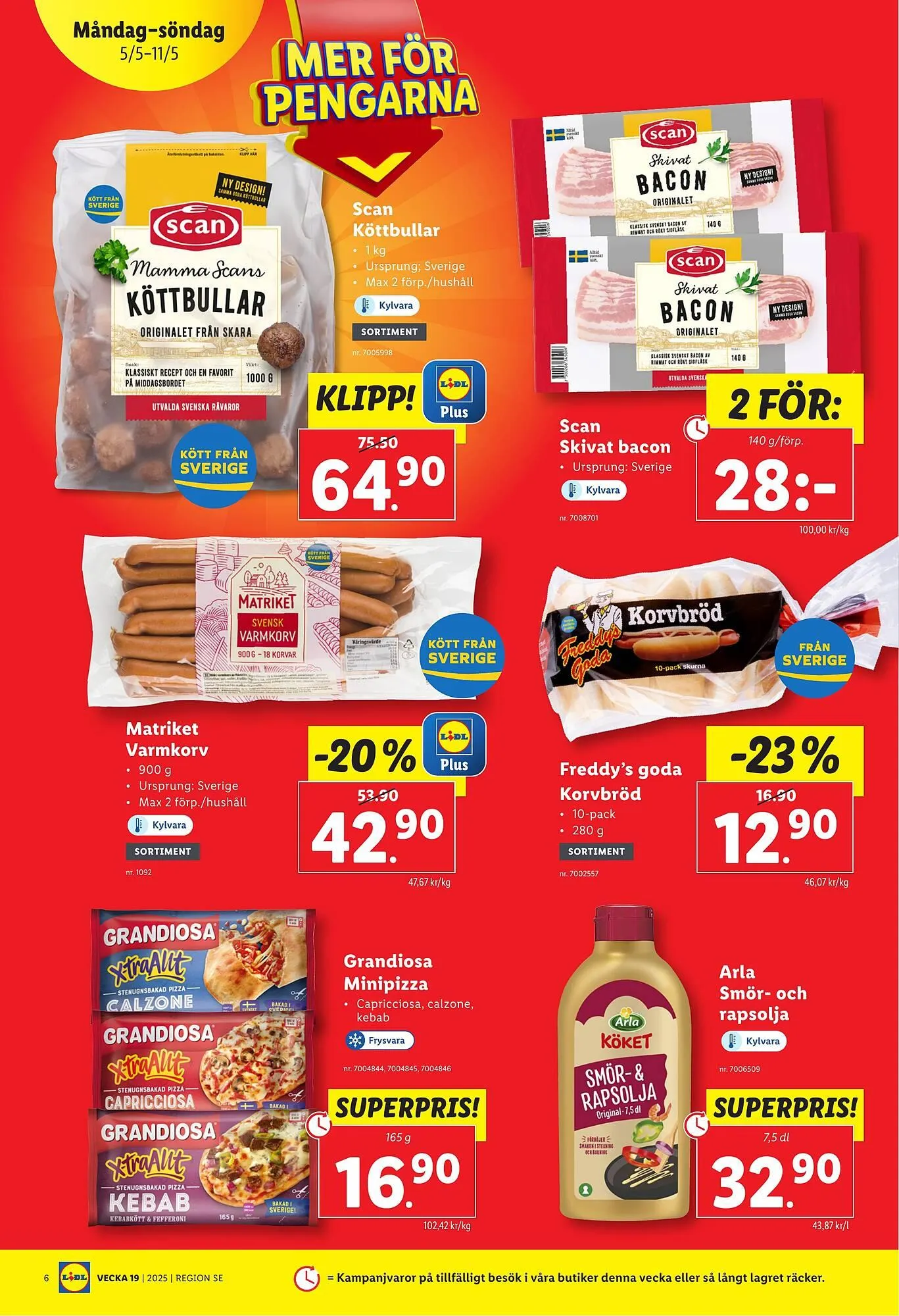 Lidl reklamblad från 5 maj till 11 maj 2025 - Reklamblad sidor 6
