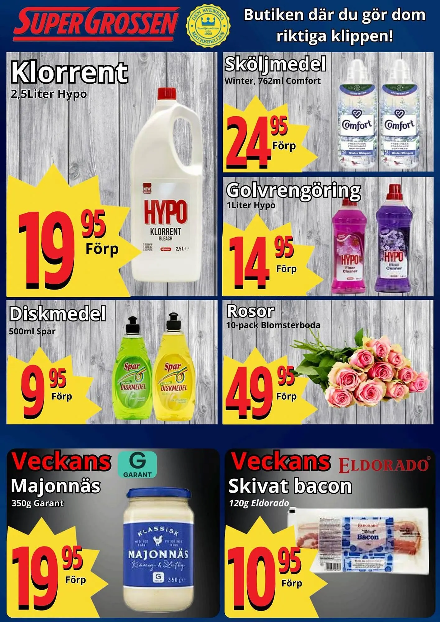 Supergrossen reklamblad från 20 oktober till 26 oktober 2025 - Reklamblad sidor 12
