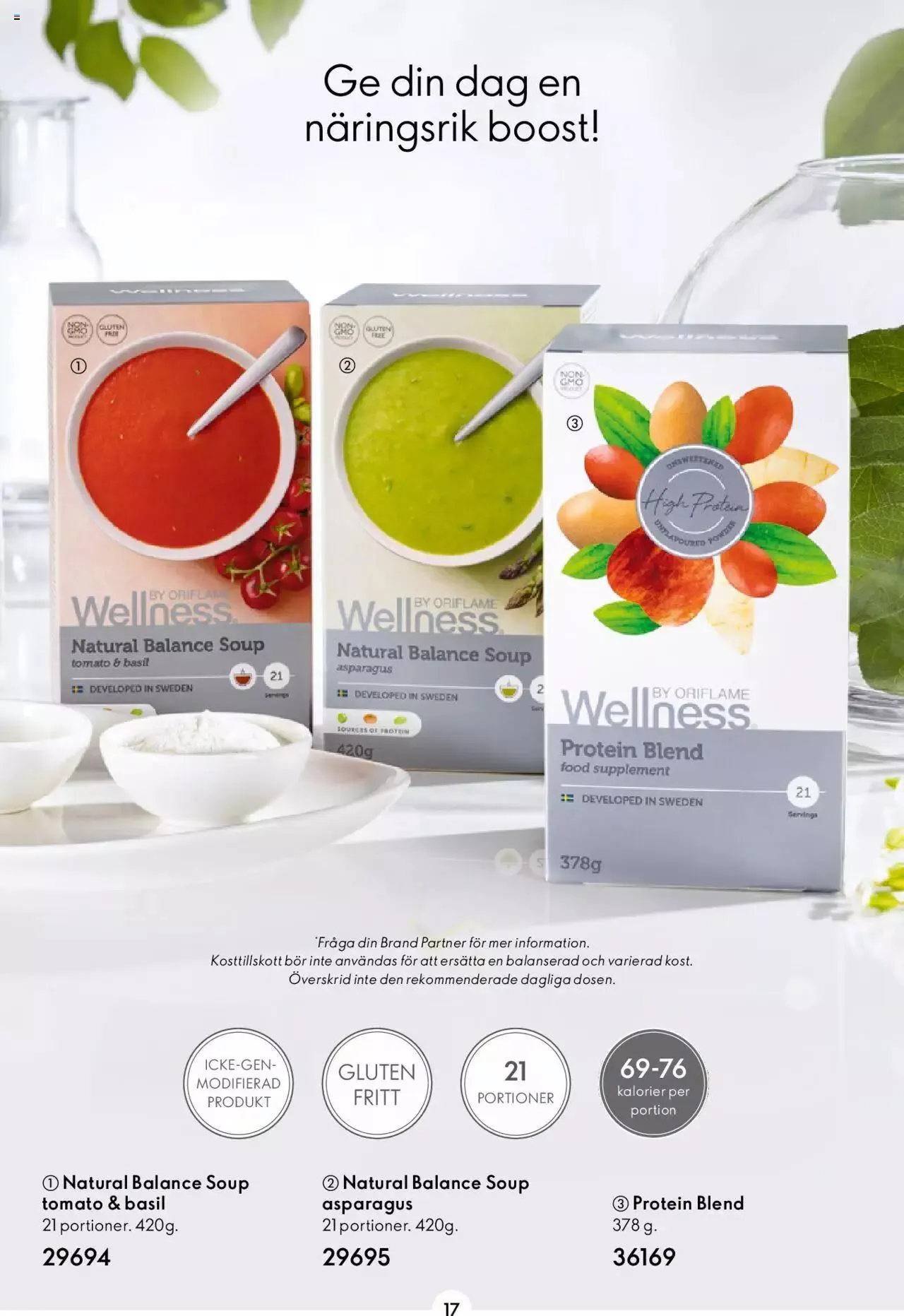 Oriflame - Wellness Catalogue från 1 mars till 31 december 2023 - Reklamblad sidor 17