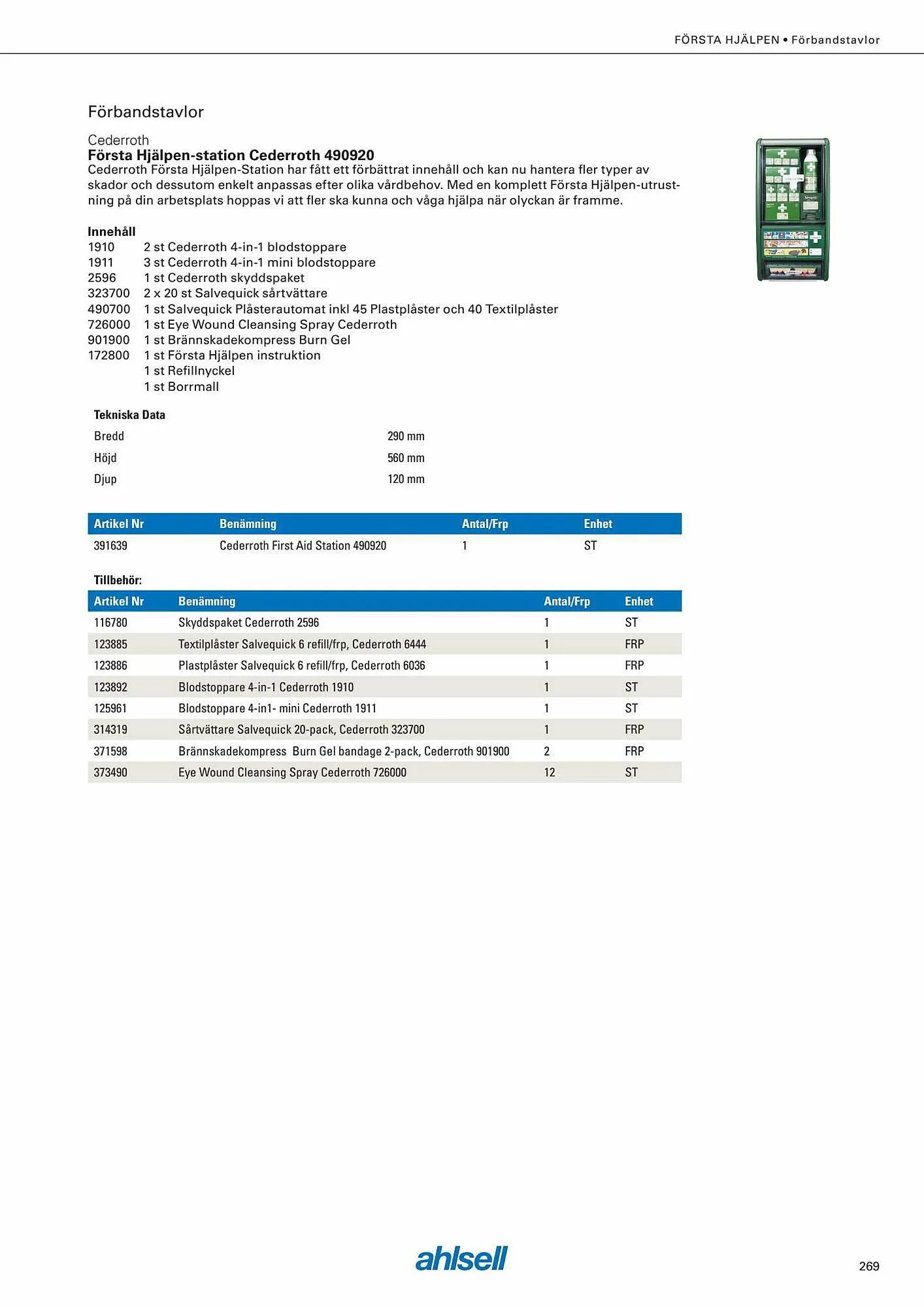 Ahlsell reklamblad från 6 september till 4 november 2023 - Reklamblad sidor 283