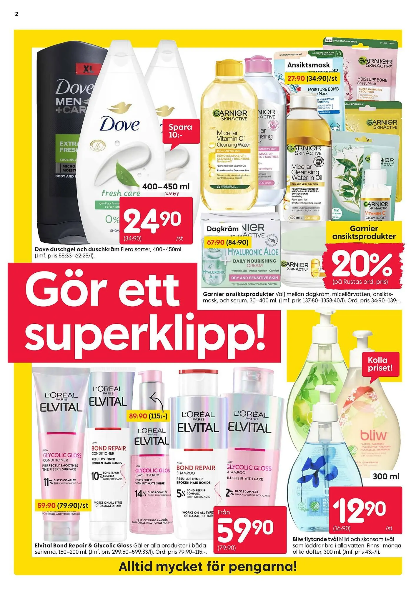 Rusta reklamblad från 8 september till 14 september 2025 - Reklamblad sidor 2
