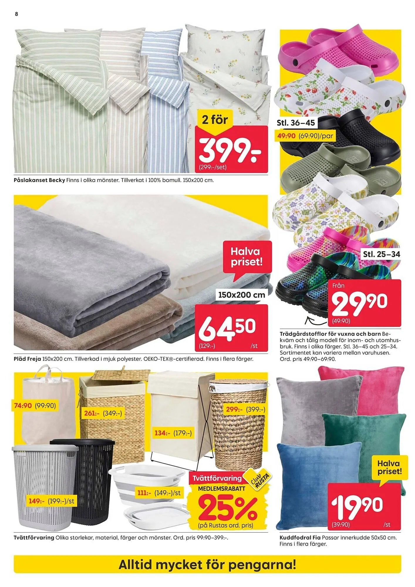 Rusta reklamblad från 30 mars till 6 april 2026 - Reklamblad sidor 8