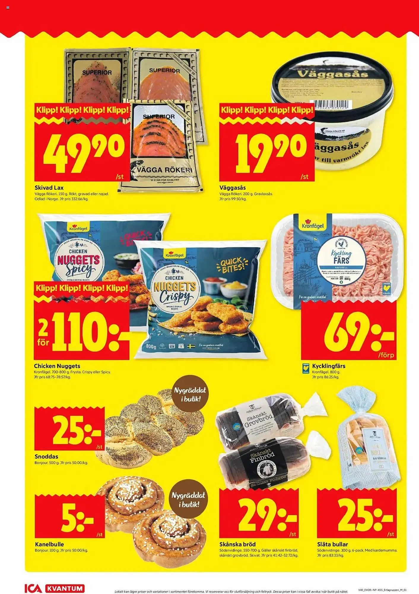 ICA Kvantum reklamblad från 29 september till 5 oktober 2025 - Reklamblad sidor 6