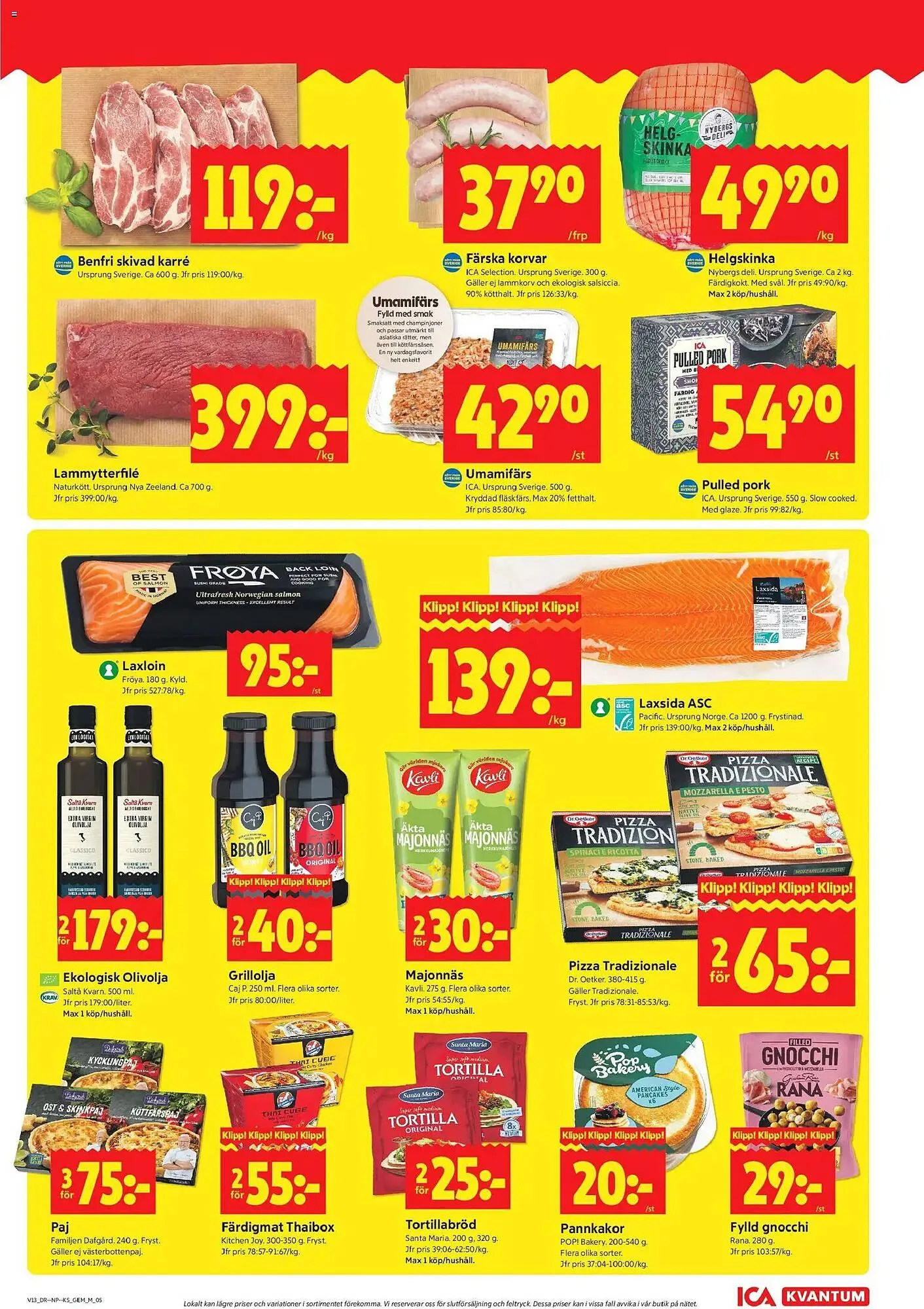 ICA Kvantum reklamblad från 23 mars till 29 mars 2026 - Reklamblad sidor 7