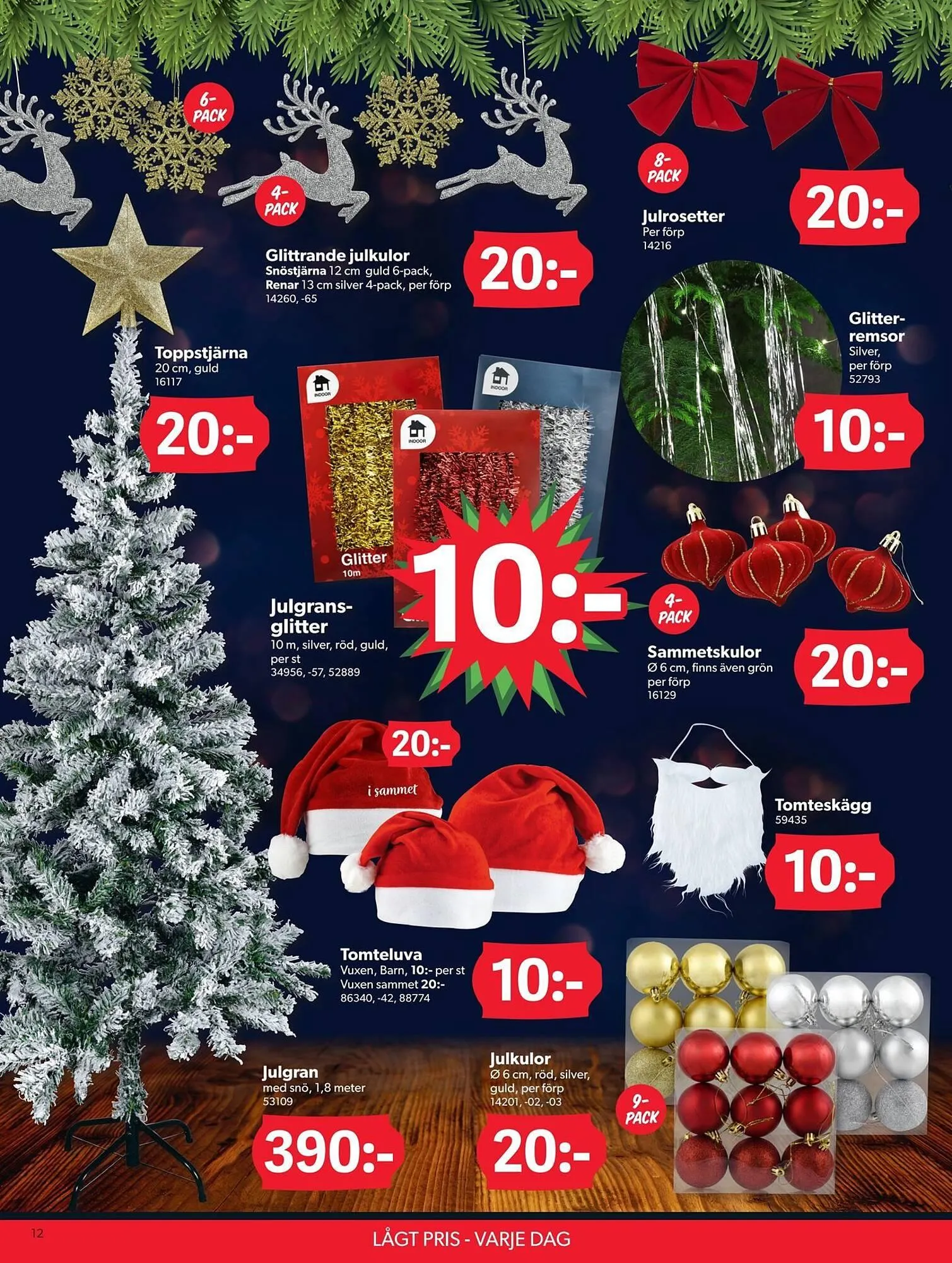 DollarStore reklamblad från 3 december till 10 december 2023 - Reklamblad sidor 12