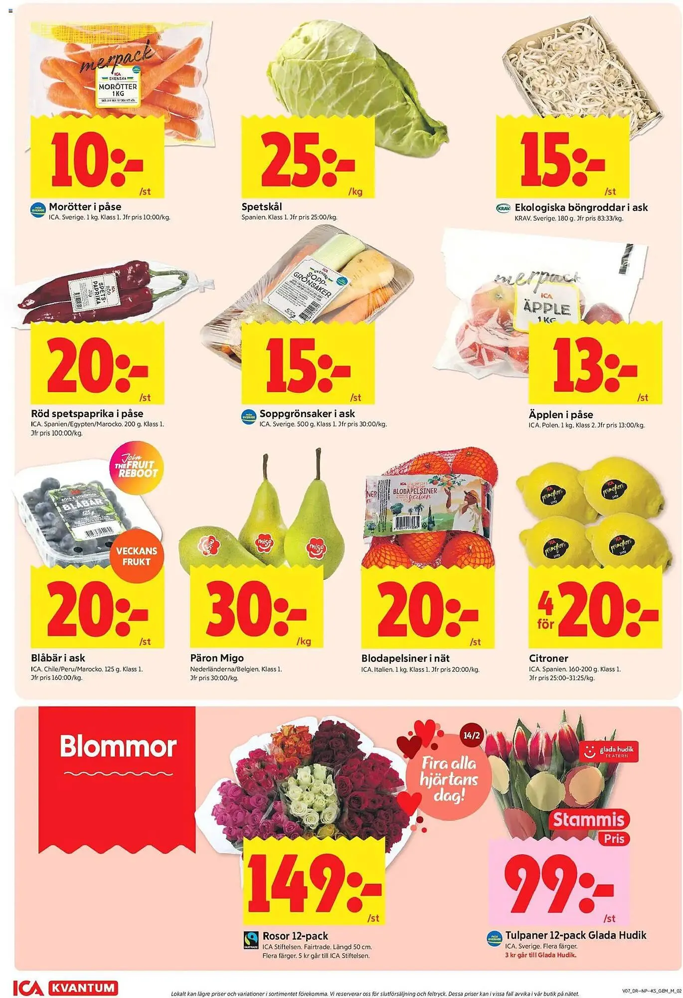 ICA Kvantum reklamblad från 9 februari till 15 februari 2026 - Reklamblad sidor 2