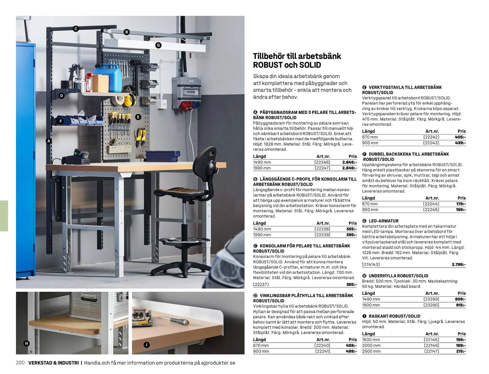 AJ Produkter reklamblad från 1 januari till 31 december 2025 - Reklamblad sidor 200