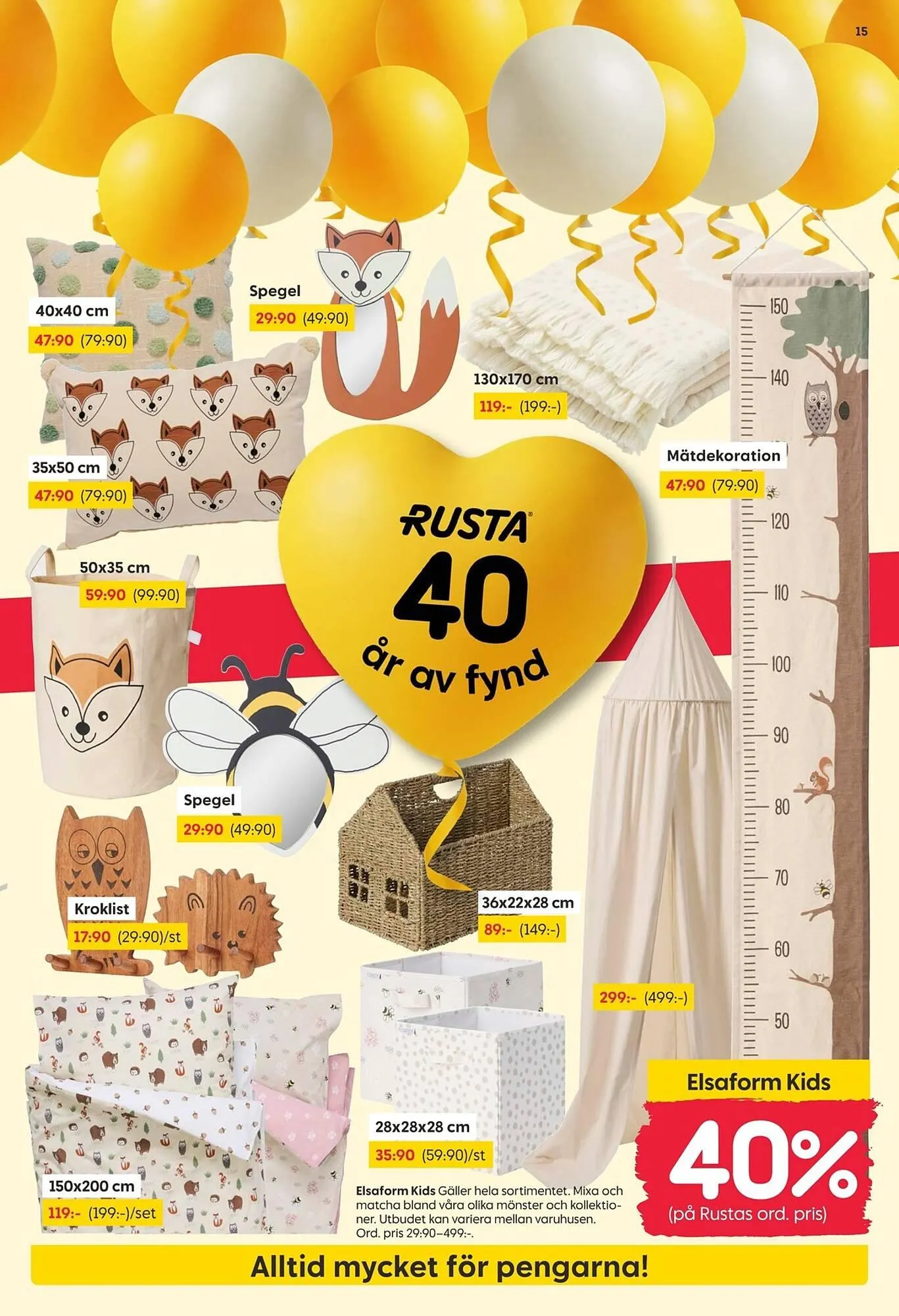 Rusta reklamblad från 20 april till 26 april 2026 - Reklamblad sidor 15