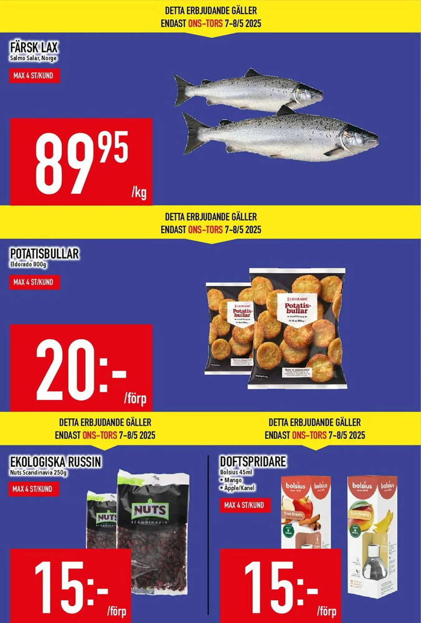 Matdax reklamblad från 5 maj till 11 maj 2025 - Reklamblad sidor 3