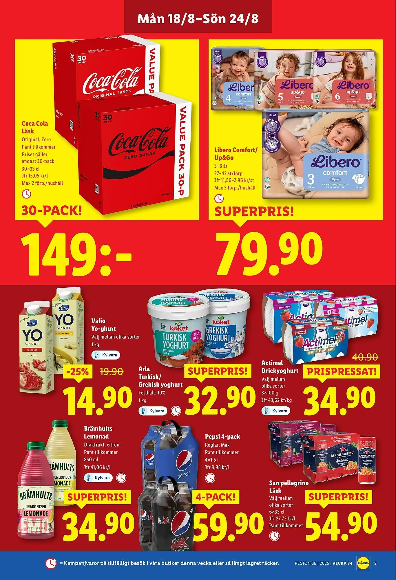 Lidl reklamblad från 18 augusti till 24 augusti 2025 - Reklamblad sidor 9