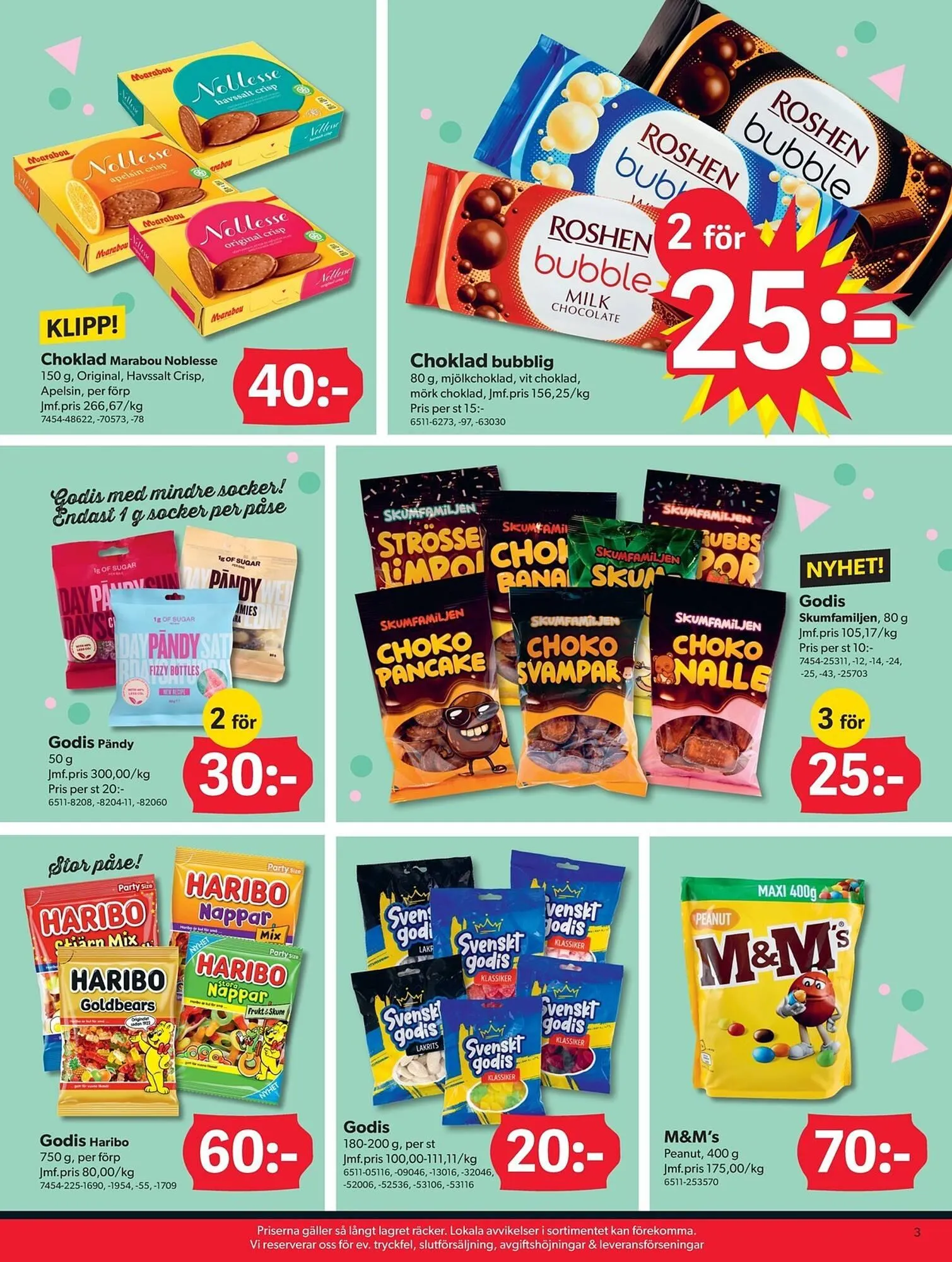 DollarStore reklamblad från 25 augusti till 7 september 2025 - Reklamblad sidor 3