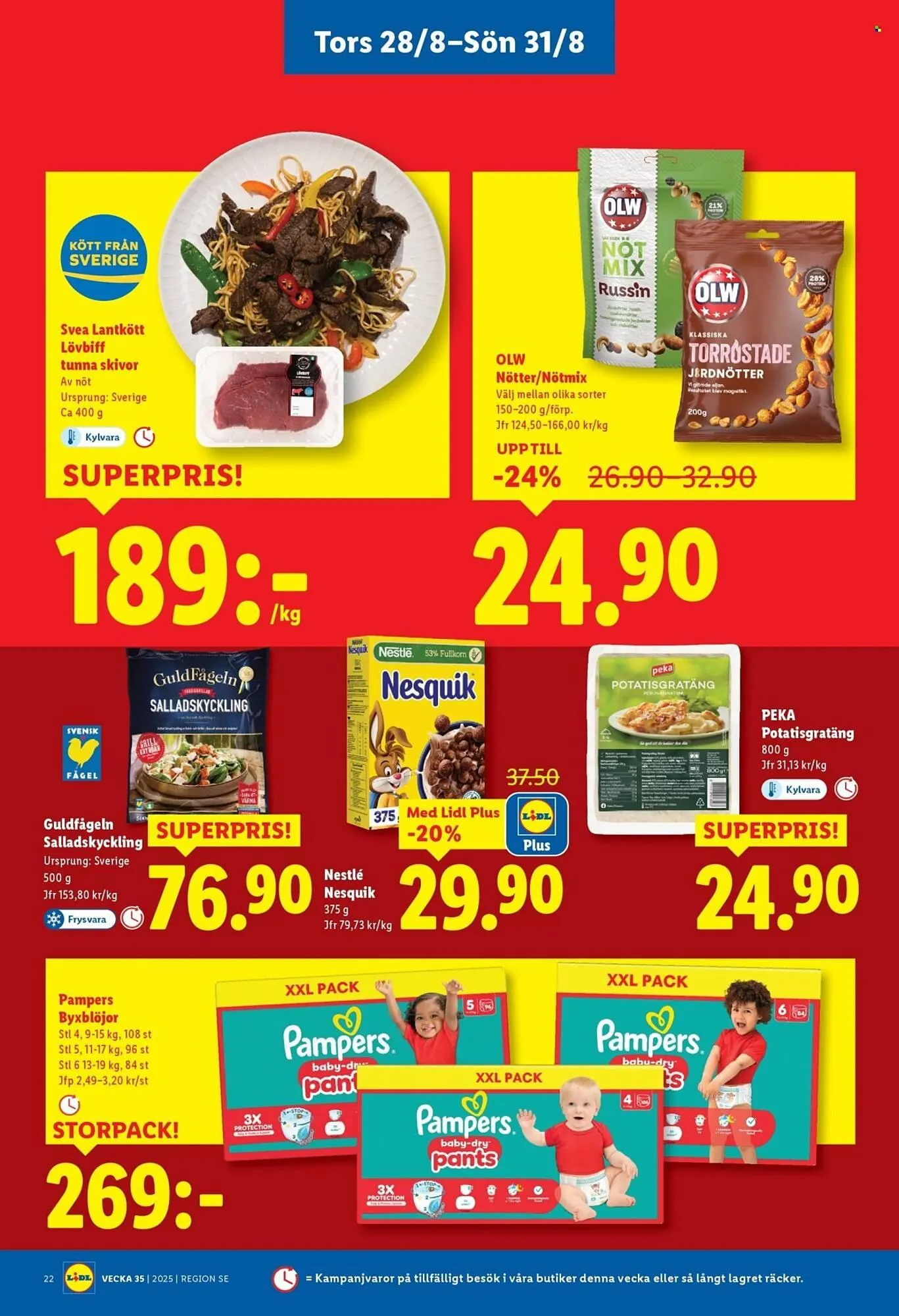Lidl reklamblad från 25 augusti till 31 augusti 2025 - Reklamblad sidor 26