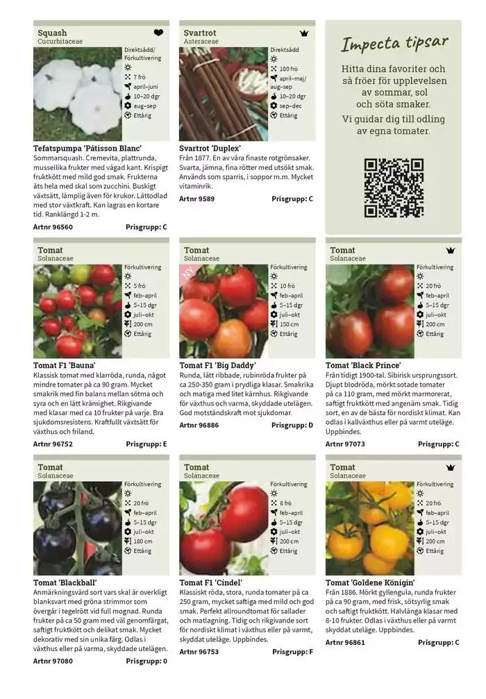 Frökatalog 2025! från 23 januari till 31 december 2025 - Reklamblad sidor 61