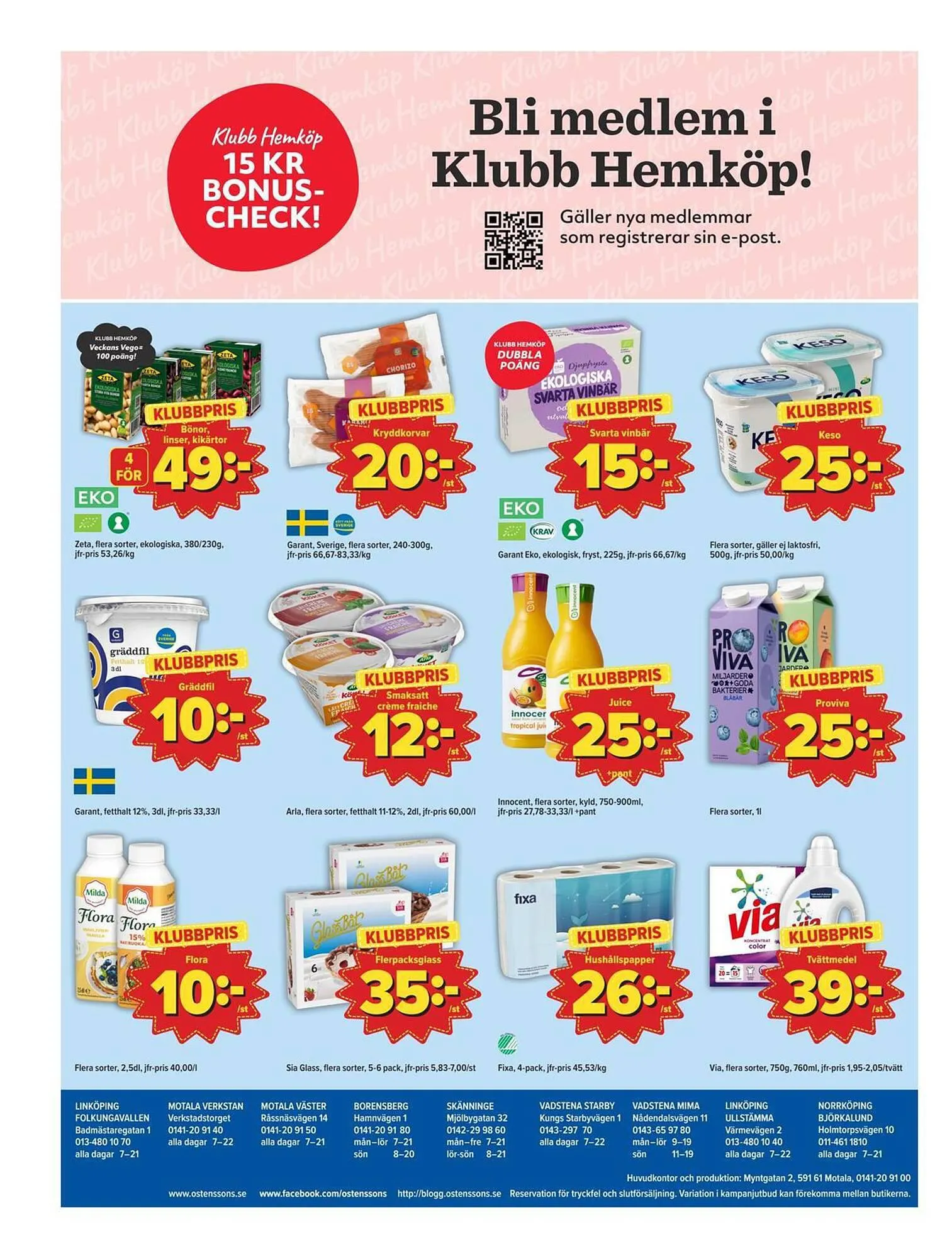 Östenssons reklamblad från 25 september till 1 oktober 2023 - Reklamblad sidor 8