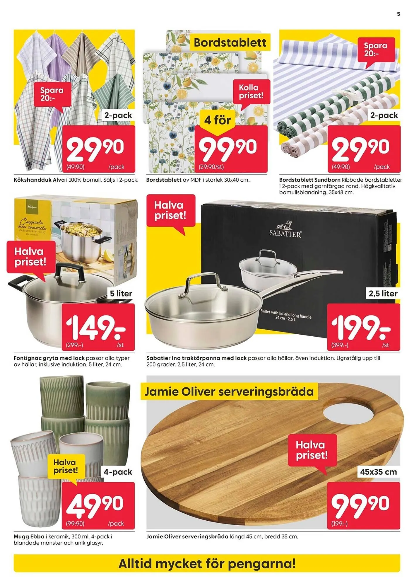 Rusta reklamblad från 31 mars till 6 april 2025 - Reklamblad sidor 5
