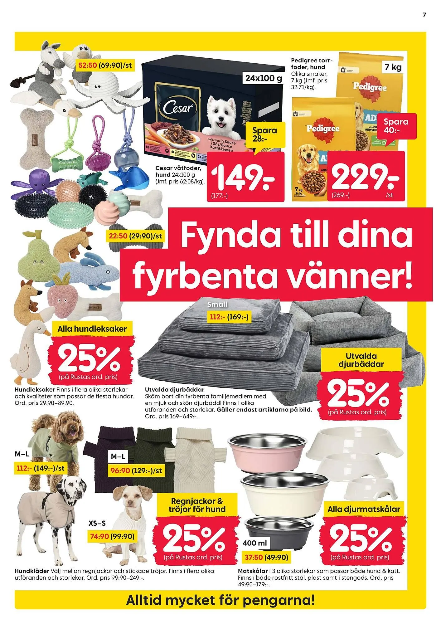 Rusta reklamblad från 4 augusti till 10 augusti 2025 - Reklamblad sidor 7
