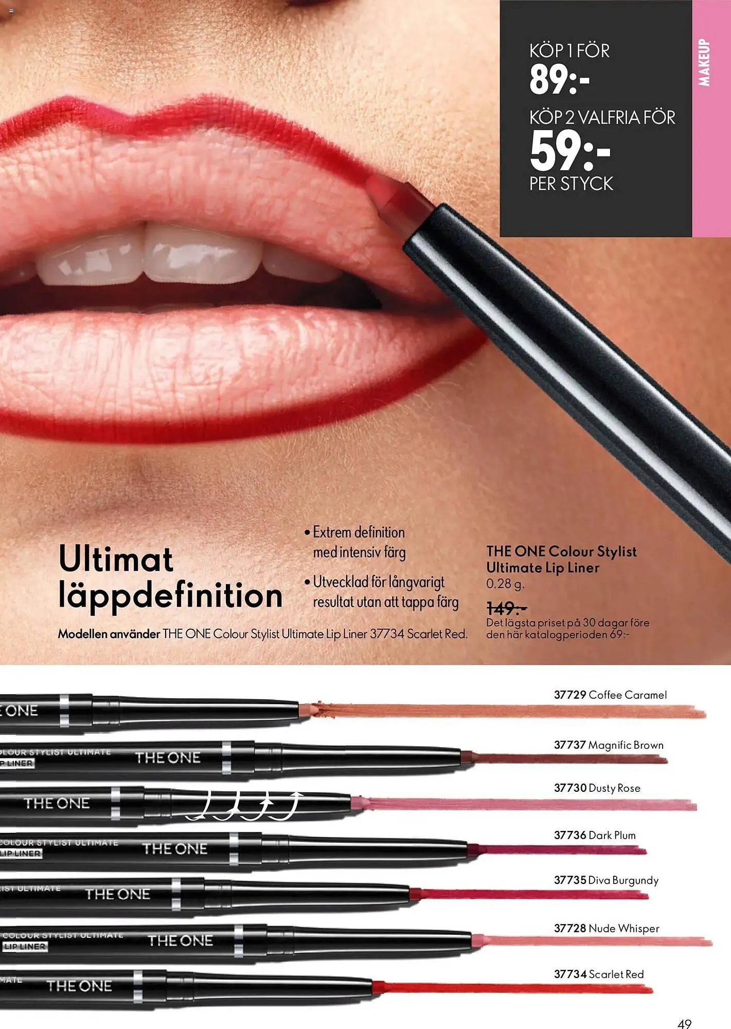 Oriflame reklamblad från 22 april till 12 maj 2026 - Reklamblad sidor 49