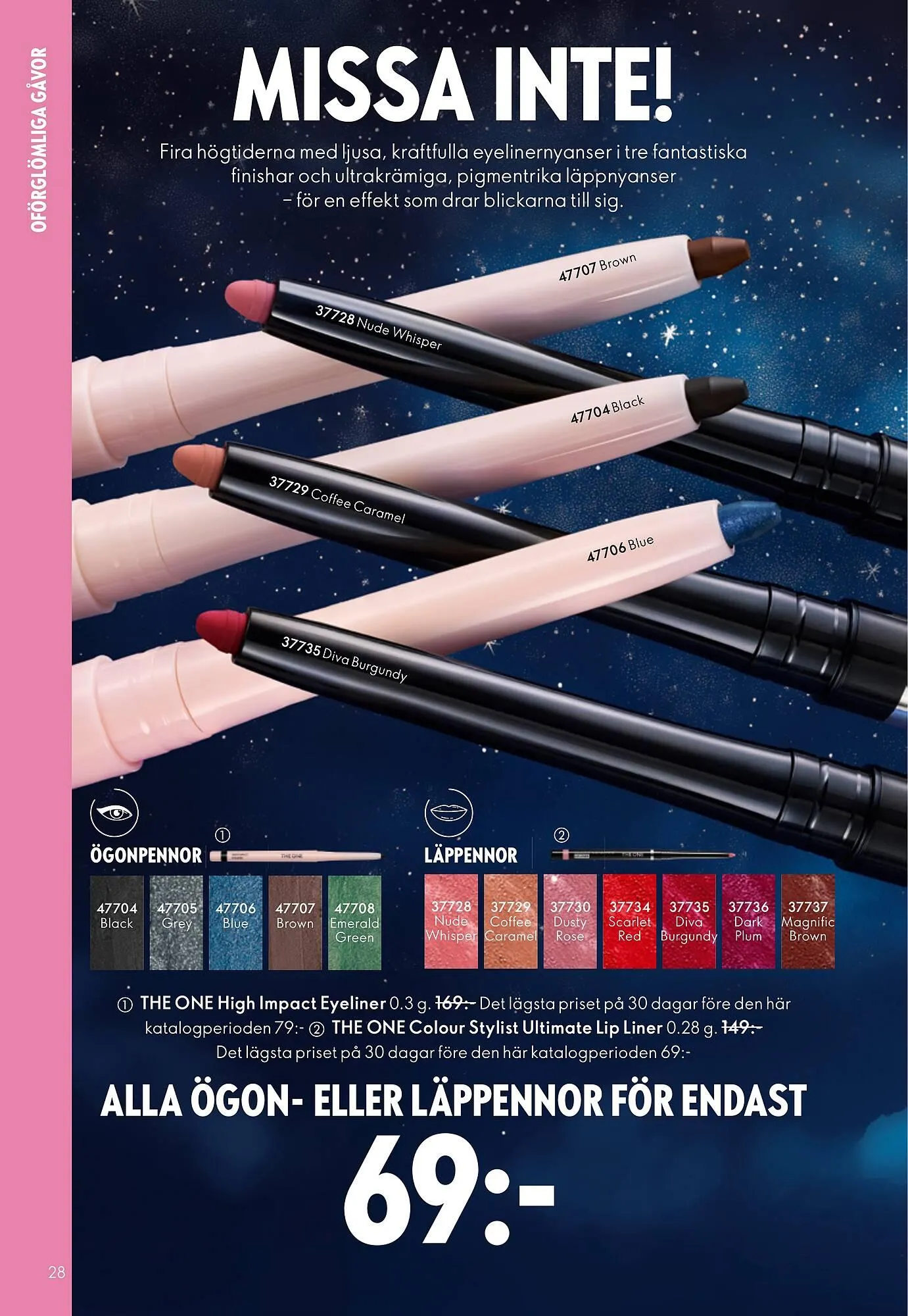 Oriflame reklamblad från 10 december till 31 december 2025 - Reklamblad sidor 28