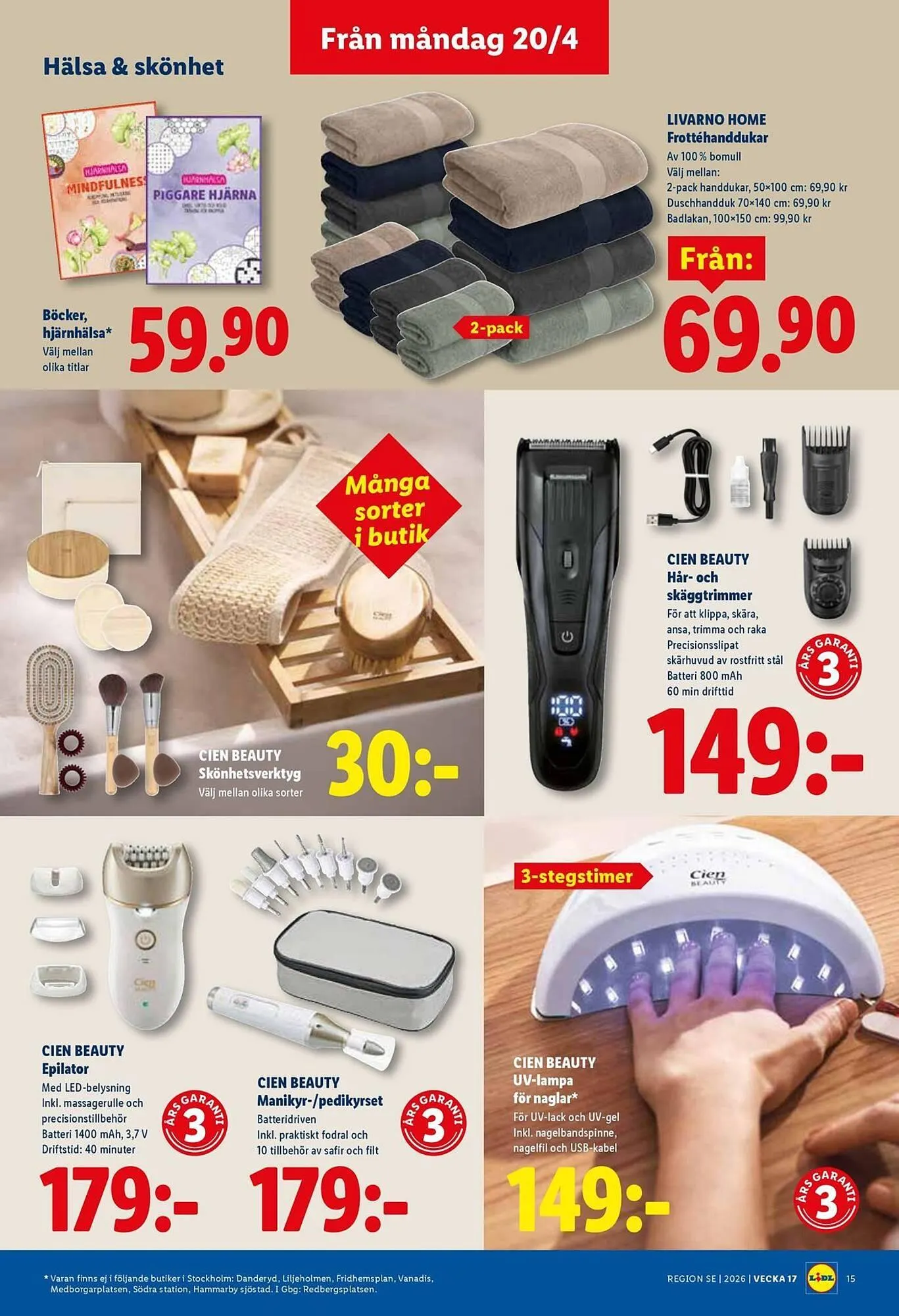 Lidl reklamblad från 20 april till 26 april 2026 - Reklamblad sidor 17