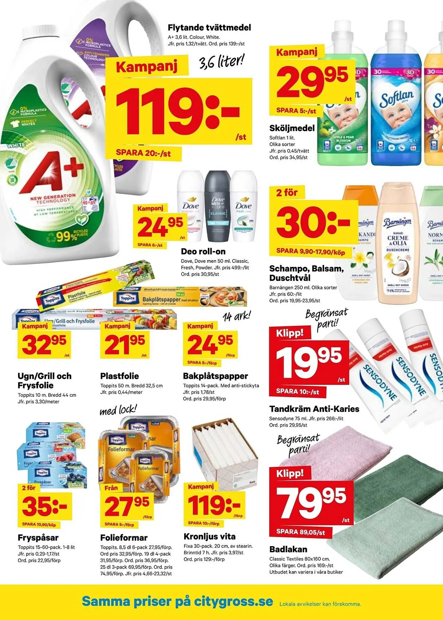City Gross reklamblad från 7 april till 14 april 2025 - Reklamblad sidor 9