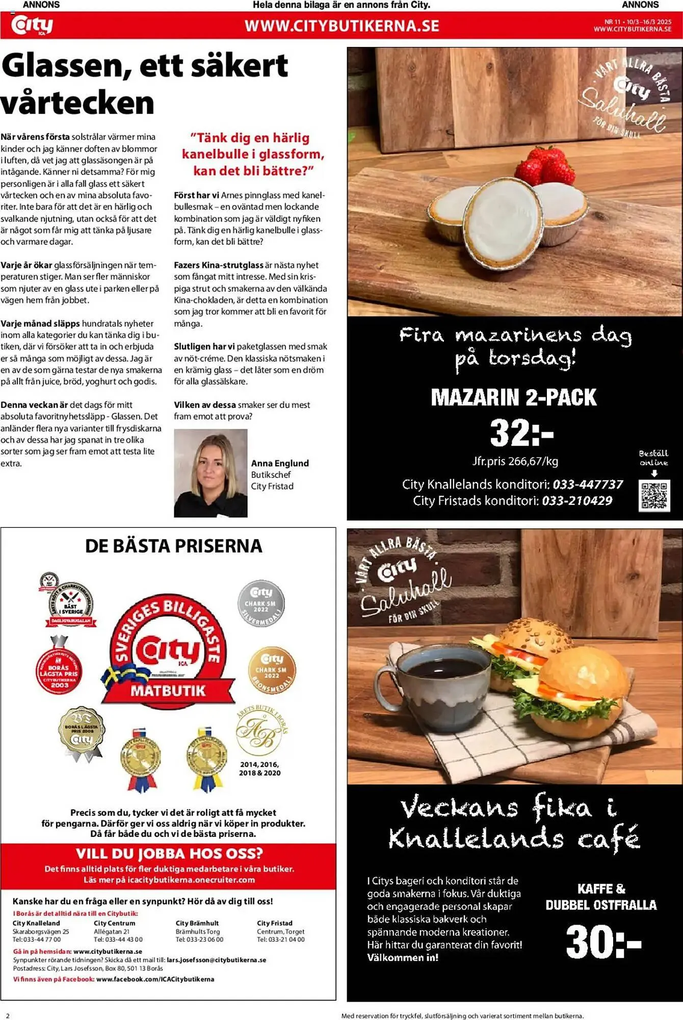 ICA Kvantum reklamblad från 10 mars till 16 mars 2025 - Reklamblad sidor 2
