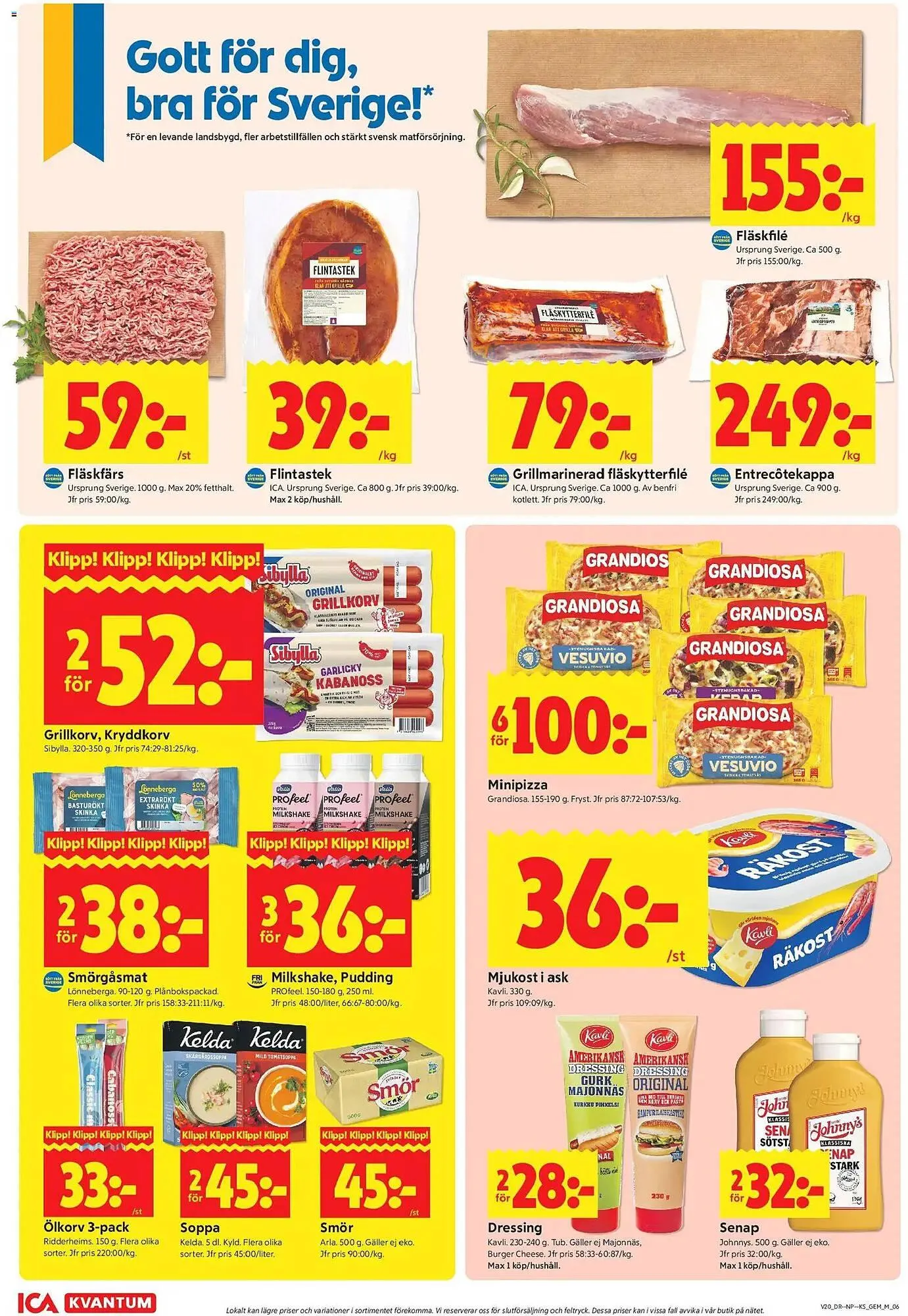 ICA Kvantum reklamblad från 11 maj till 17 maj 2026 - Reklamblad sidor 6