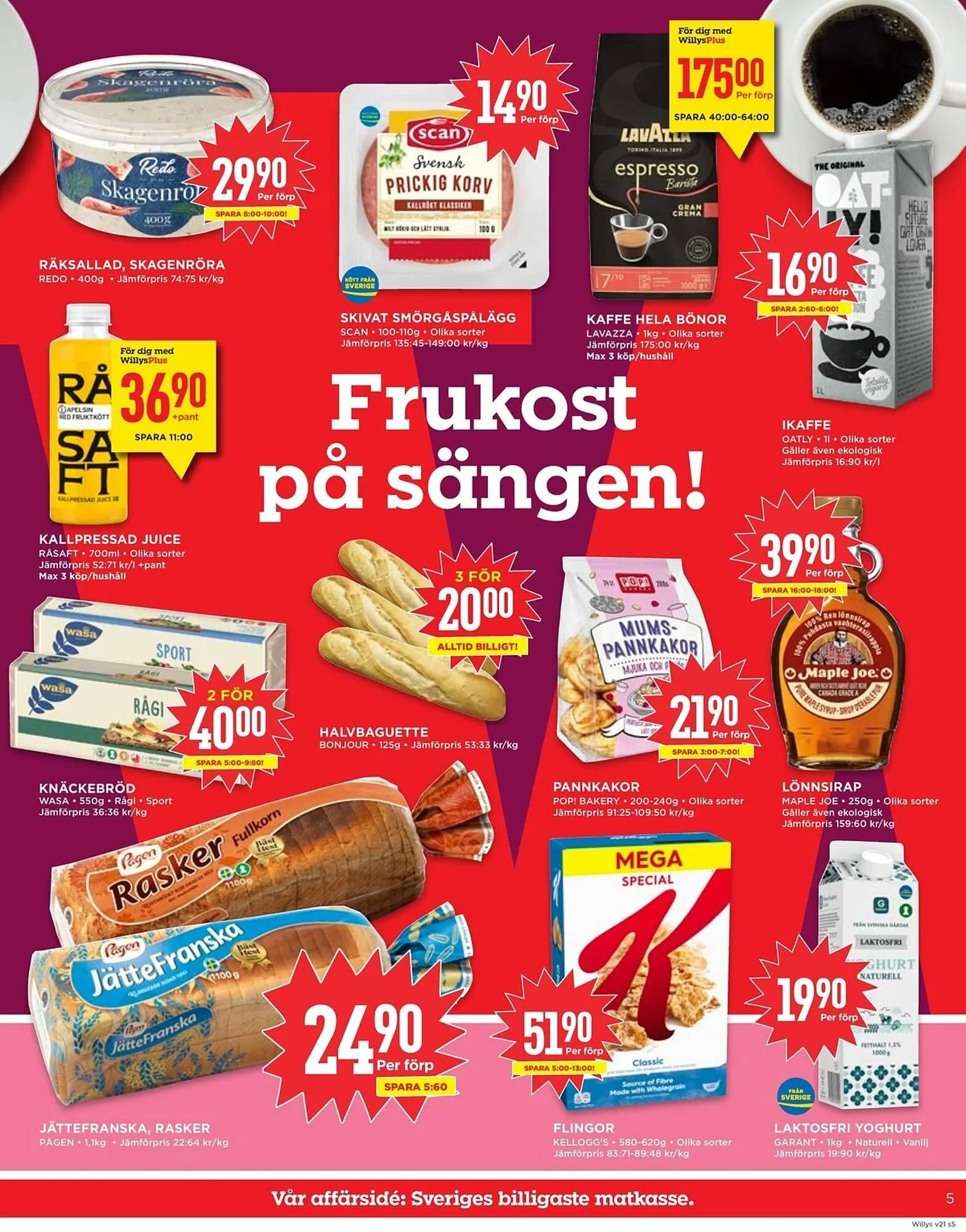 Willys reklamblad från 19 maj till 25 maj 2025 - Reklamblad sidor 5