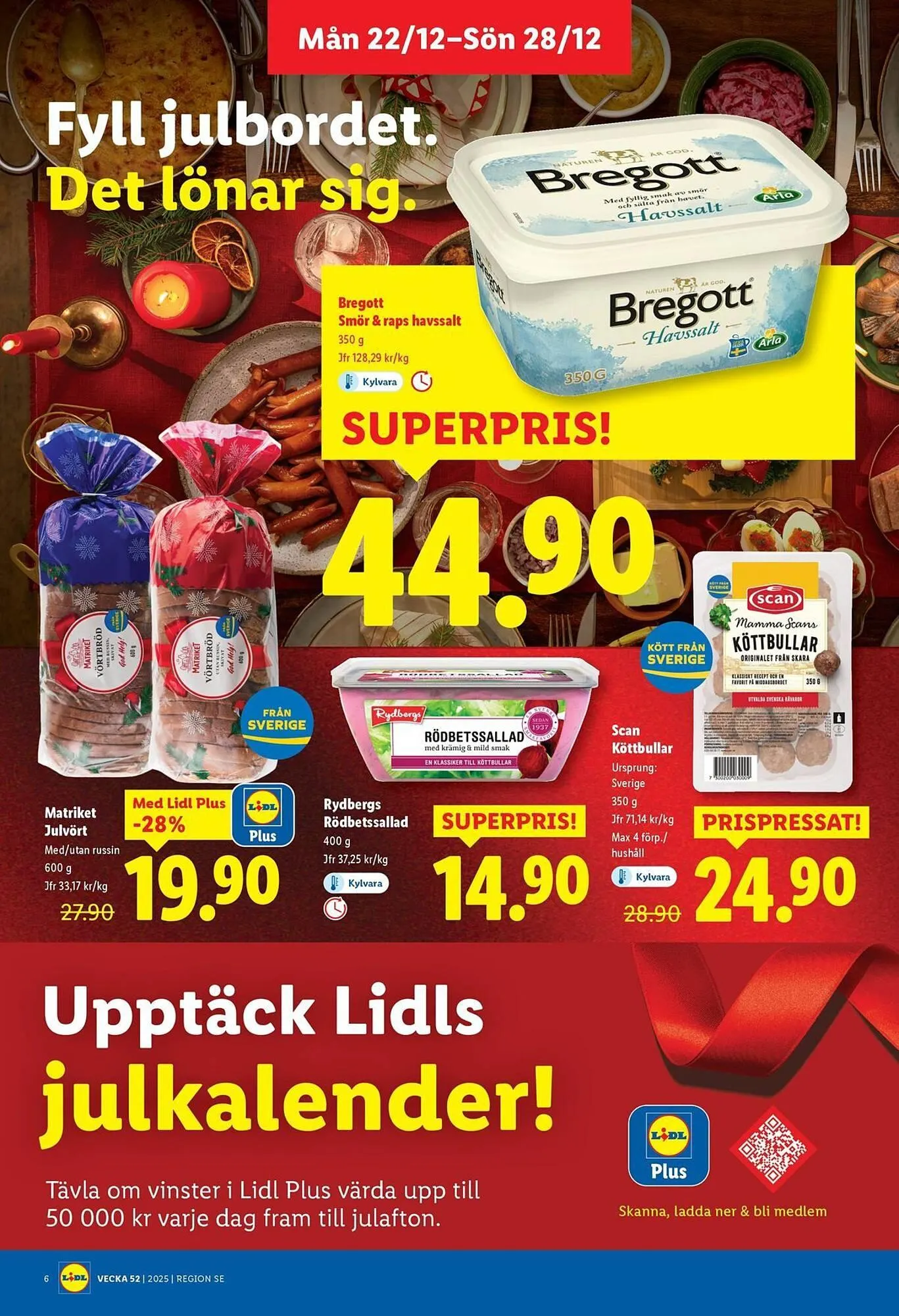 Lidl reklamblad från 22 december till 28 december 2025 - Reklamblad sidor 6