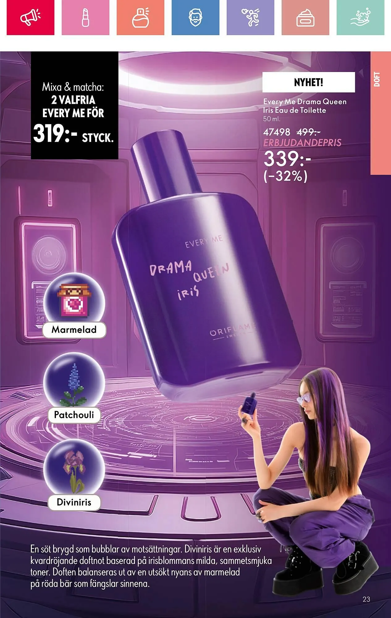 Oriflame reklamblad från 20 april till 9 maj 2025 - Reklamblad sidor 23