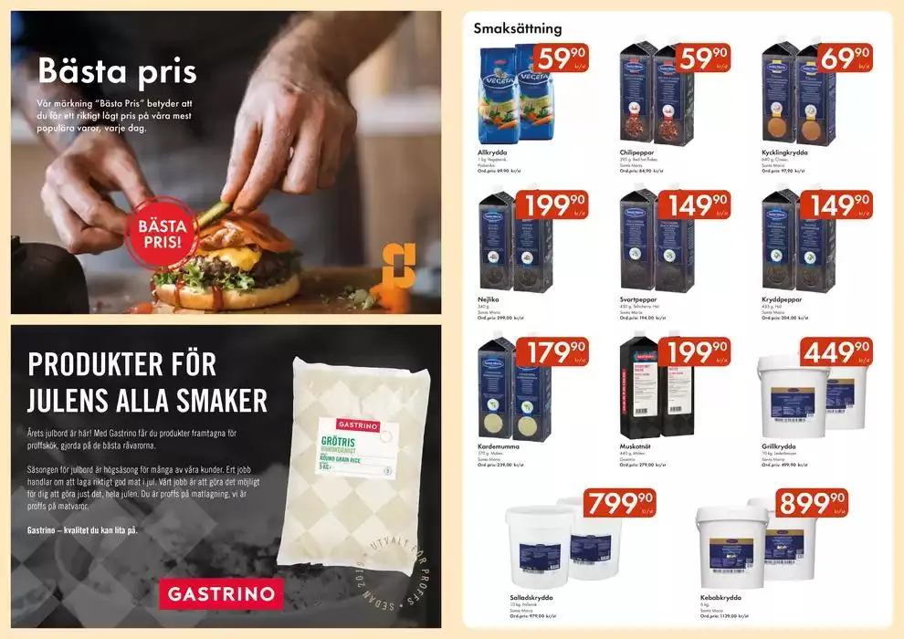 Snabbgross Kampanjblad v. 49–50 från 4 december till 18 december 2024 - Reklamblad sidor 6