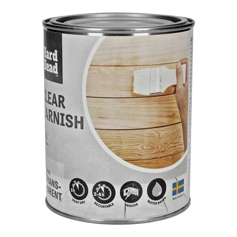 Klarlack inomhus 1 l