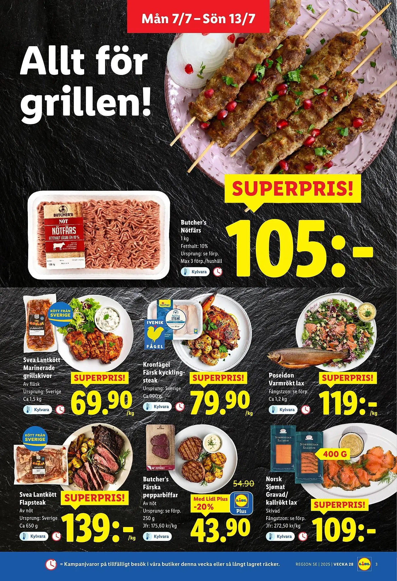 Lidl reklamblad från 7 juli till 13 juli 2025 - Reklamblad sidor 3