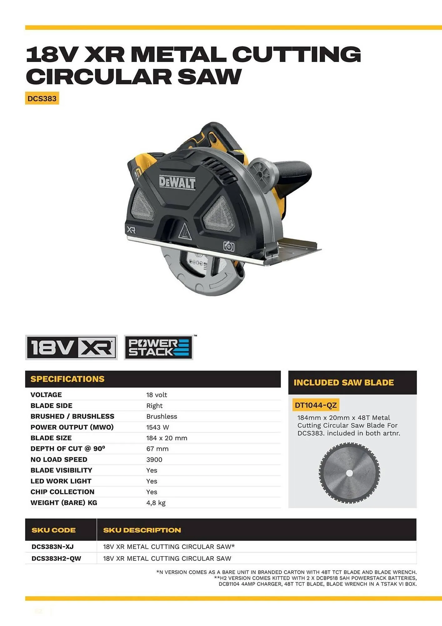 Dewalt reklamblad från 11 januari till 17 januari 2026 - Reklamblad sidor 62